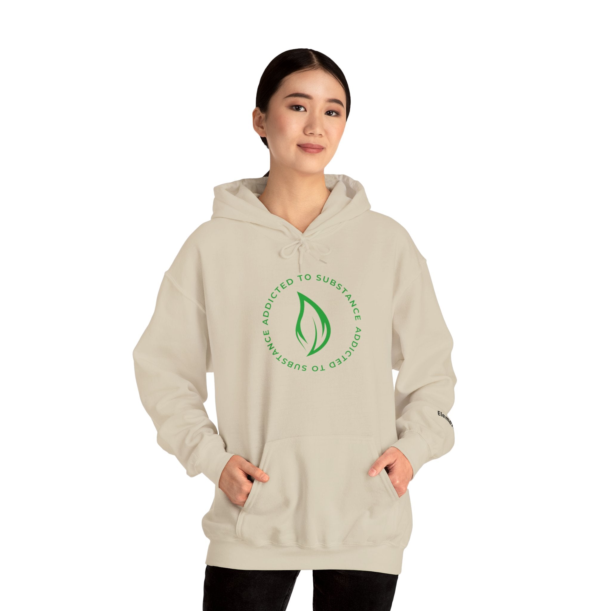 Women's Addicted To Substance Elements 2 Hoodie (Earth) | Heavy Blend™ Hooded Sweatshirt