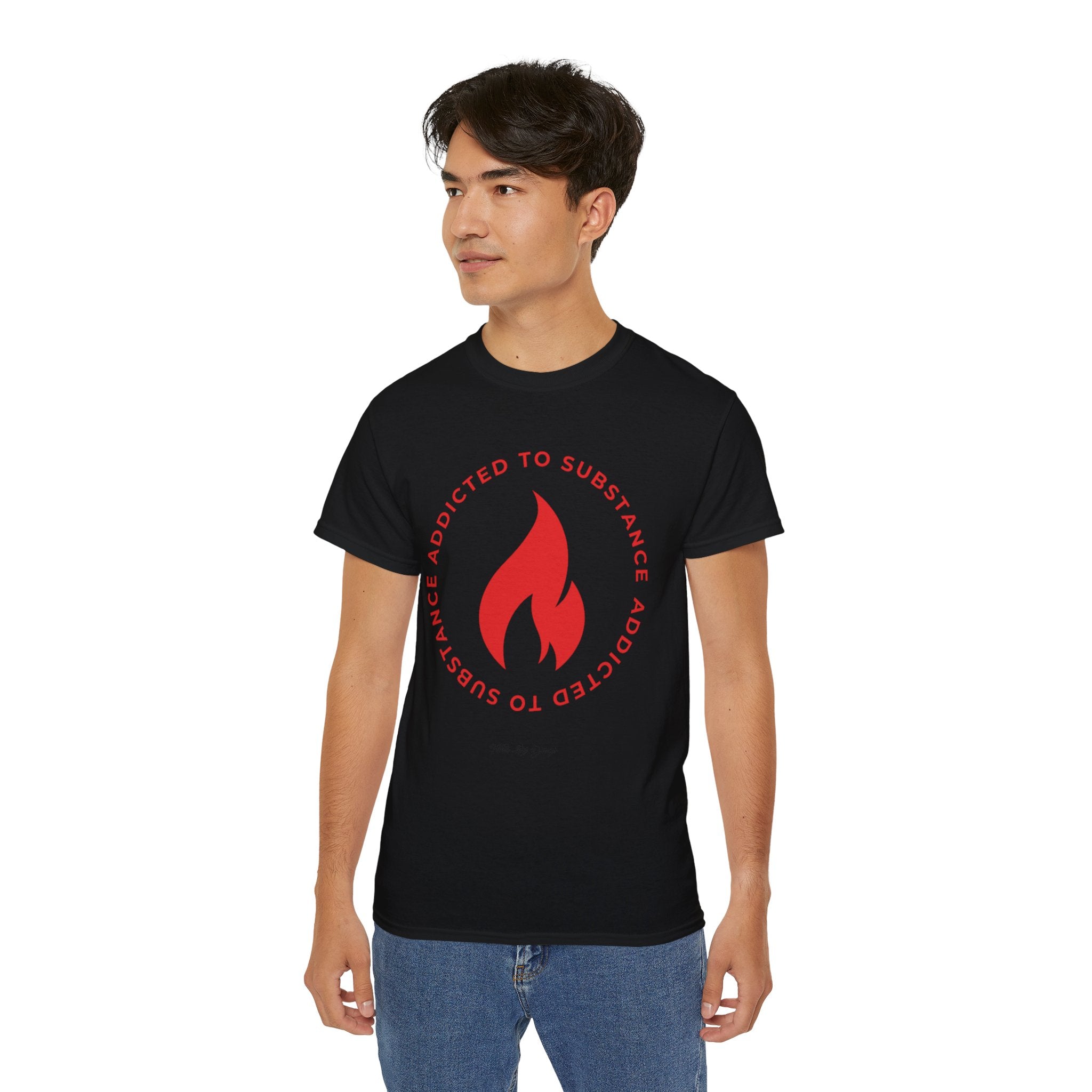 Men's Addicted to Substance Elements Edition (Fire ) | Ultra Cotton Tee