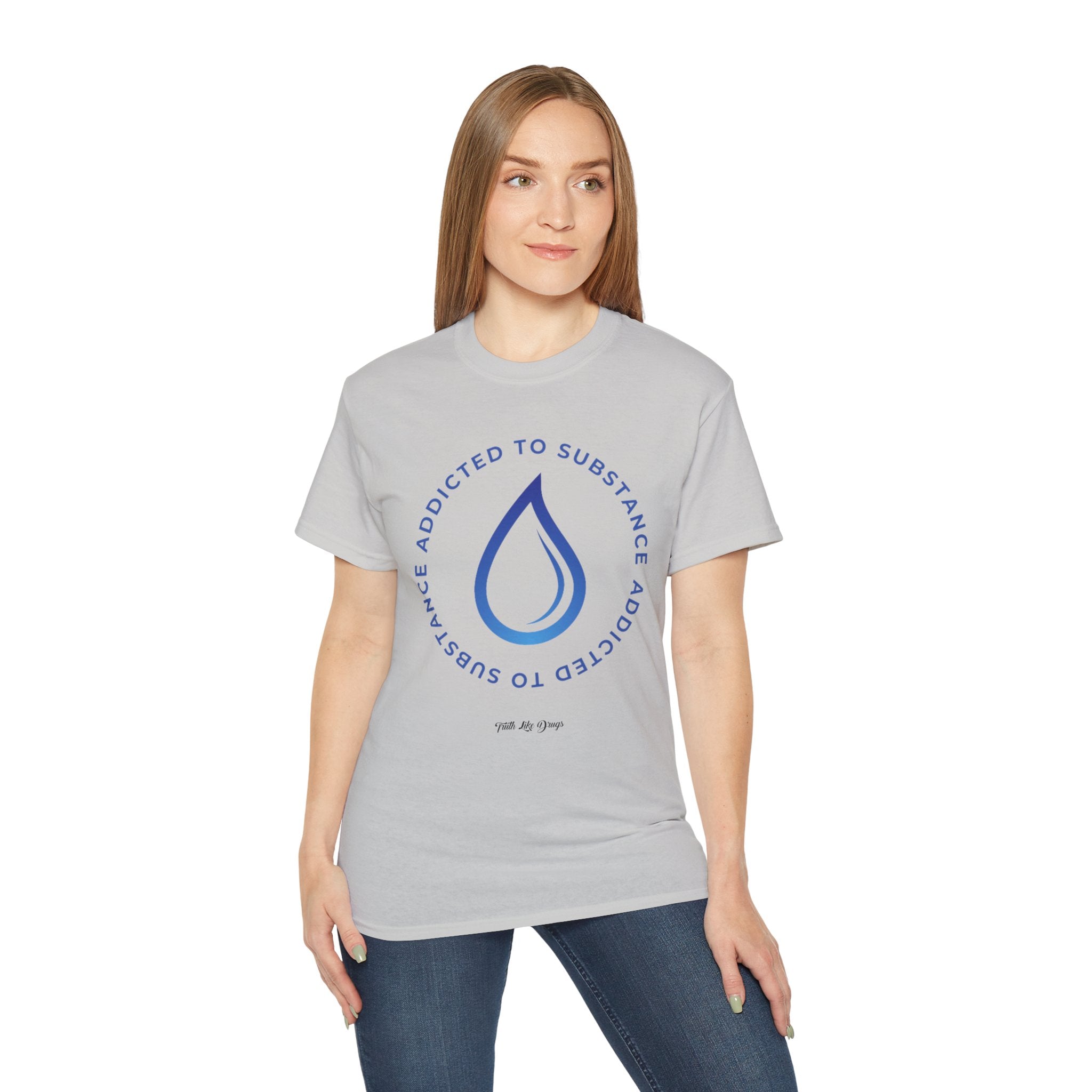 Women's Addicted to Substance Elements Edition (Water ) | Ultra Cotton Tee