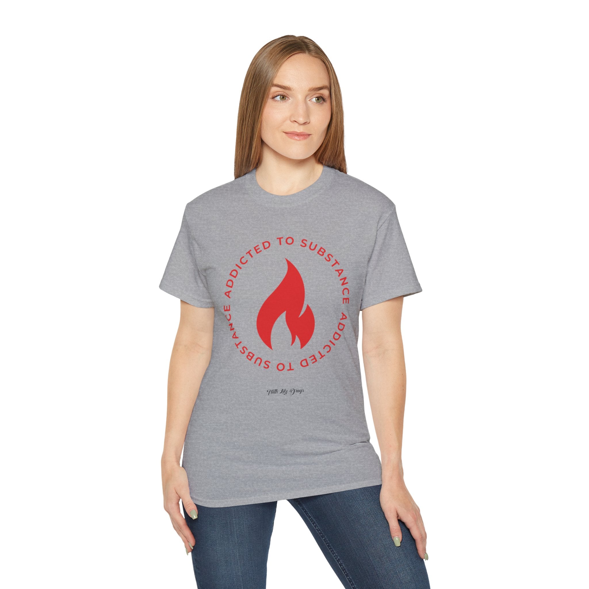 Women's Addicted to Substance Elements Edition (Fire ) | Ultra Cotton Tee