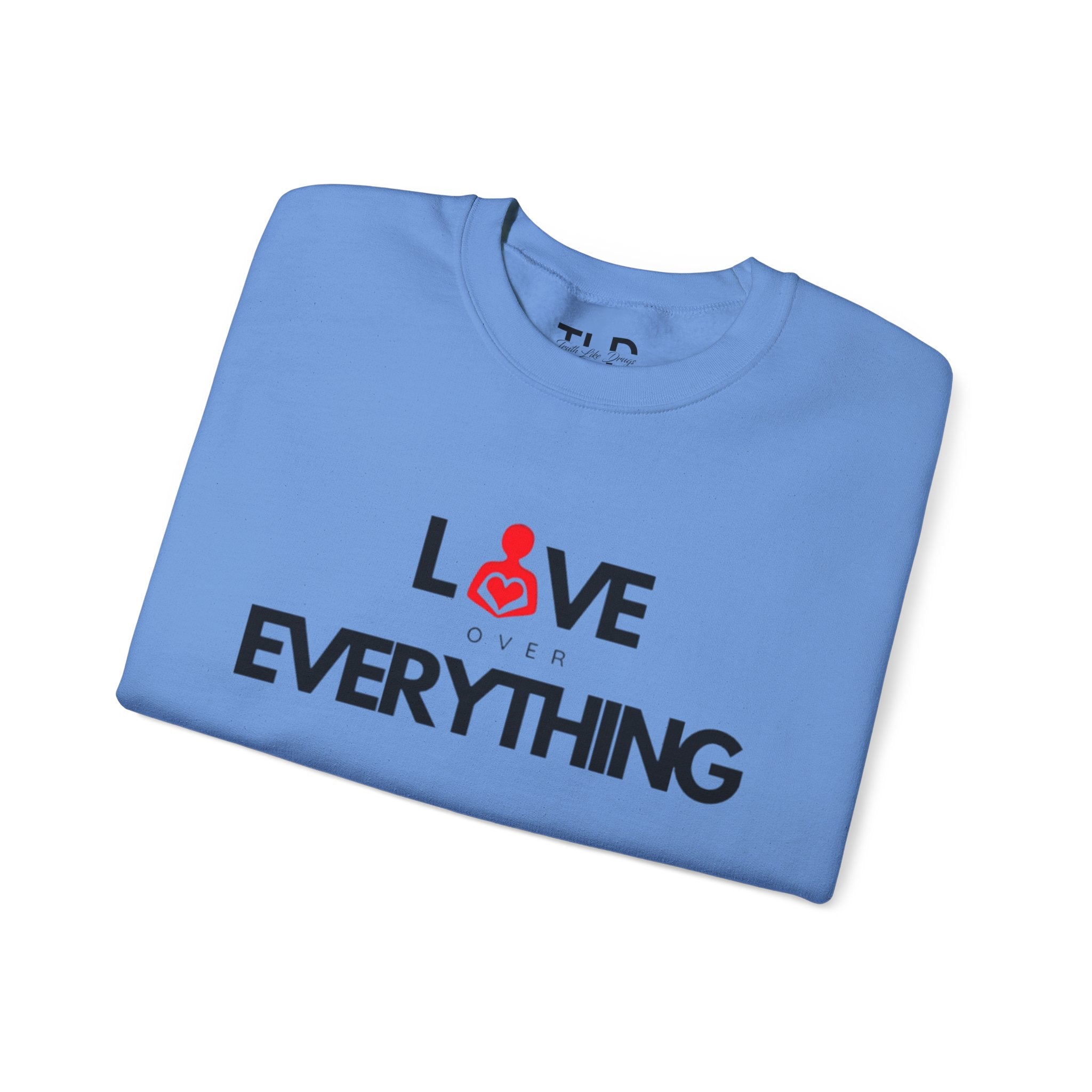 Love Over Everything | Unisex Heavy Blend™ Crewneck Sweatshirt