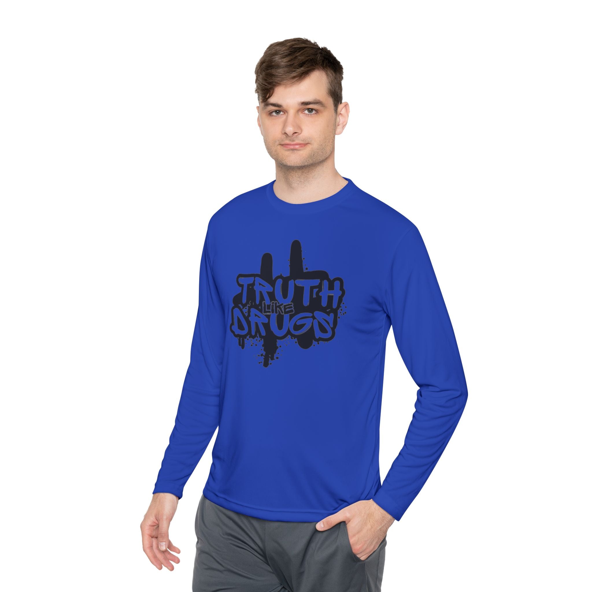 Truth Like Drugs Graffiti | Unisex Lightweight Long Sleeve Tee