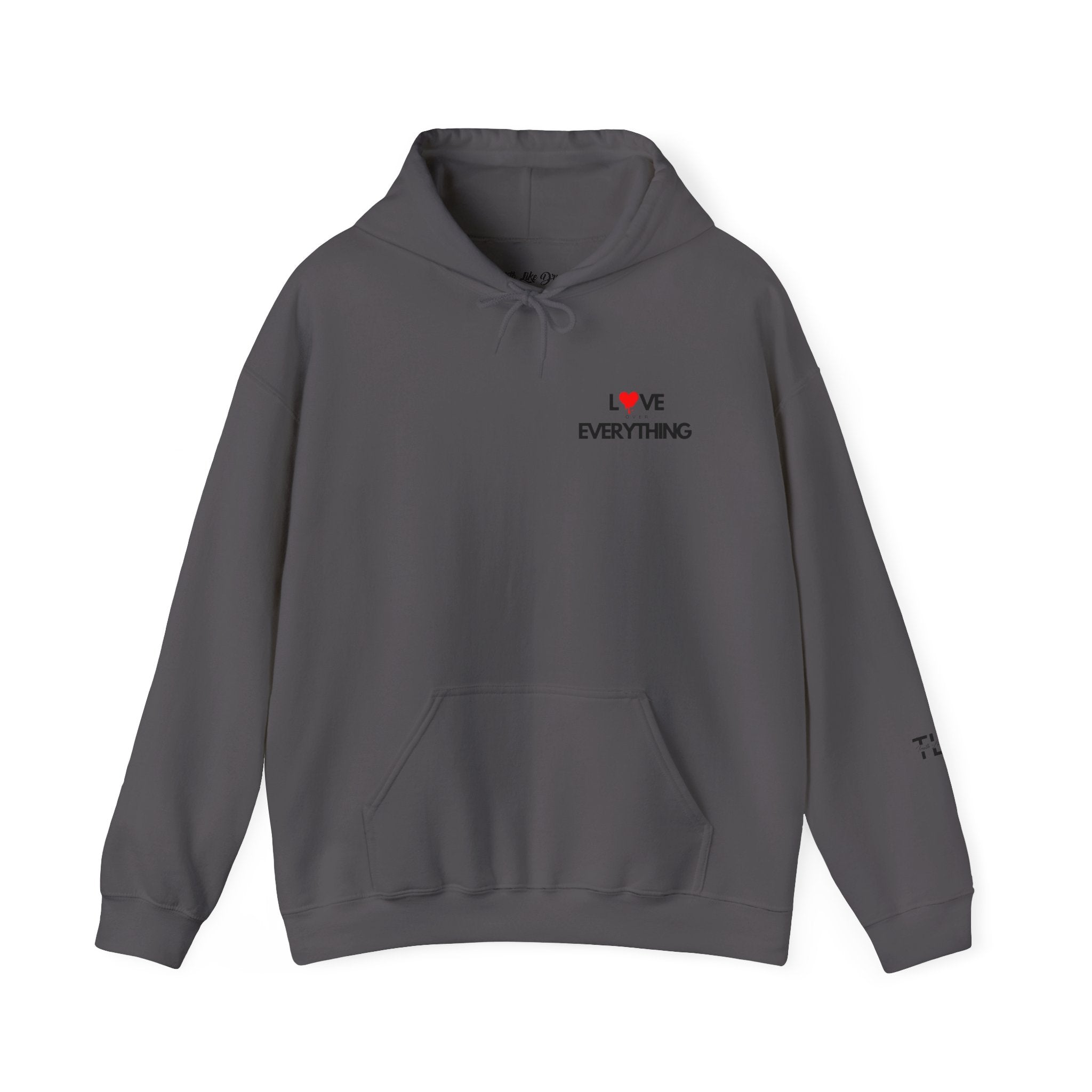 Love over Everything TLD | Unisex Heavy Blend™ Hooded Sweatshirt