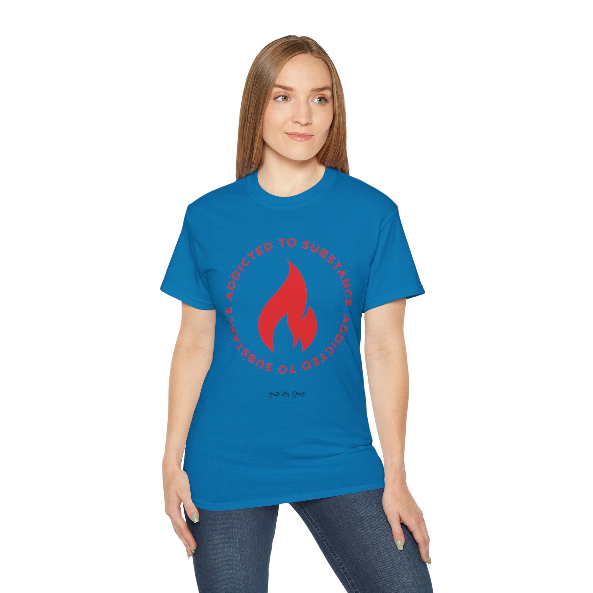 Women's Addicted to Substance Elements Edition (Fire ) | Ultra Cotton Tee