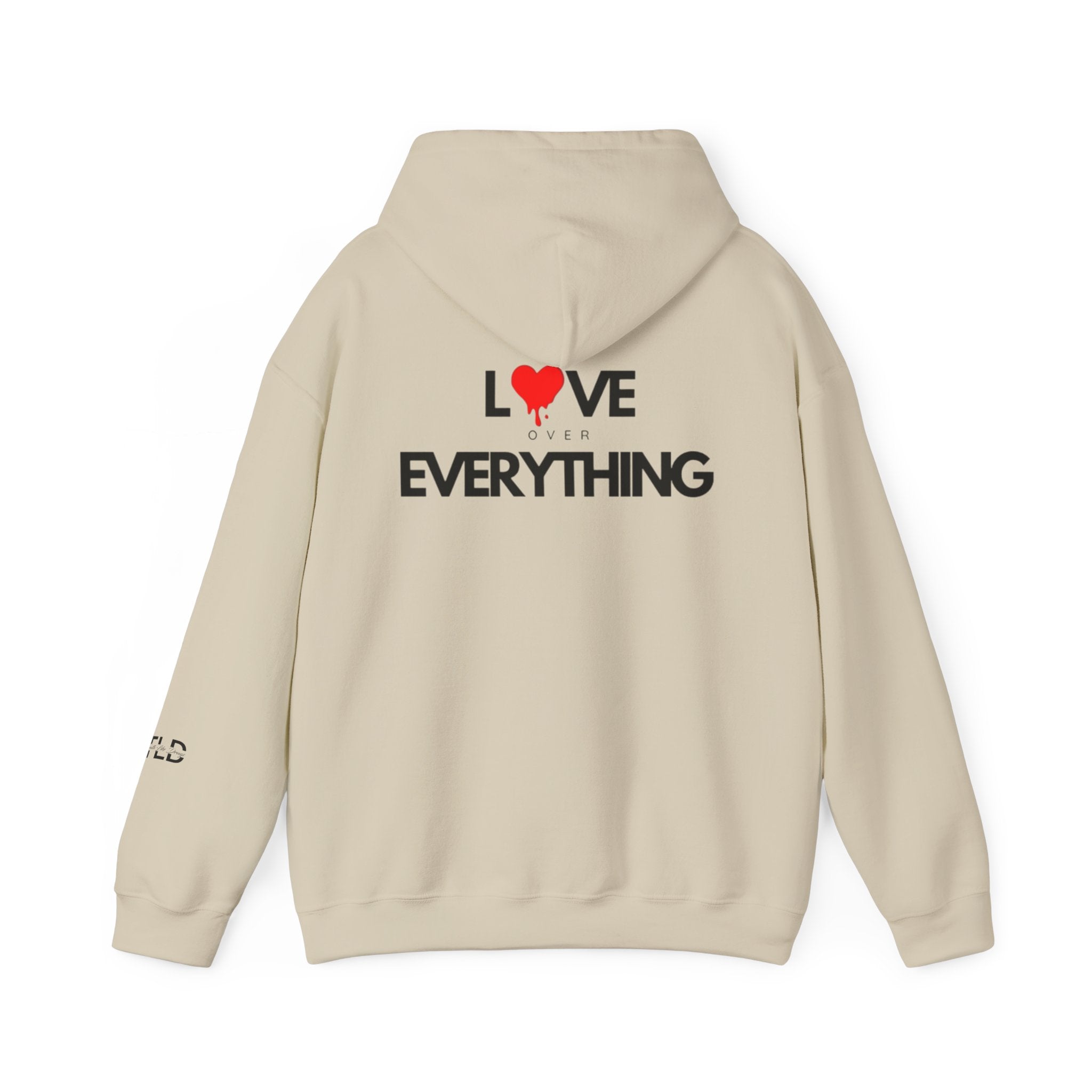 Love over Everything TLD | Unisex Heavy Blend™ Hooded Sweatshirt