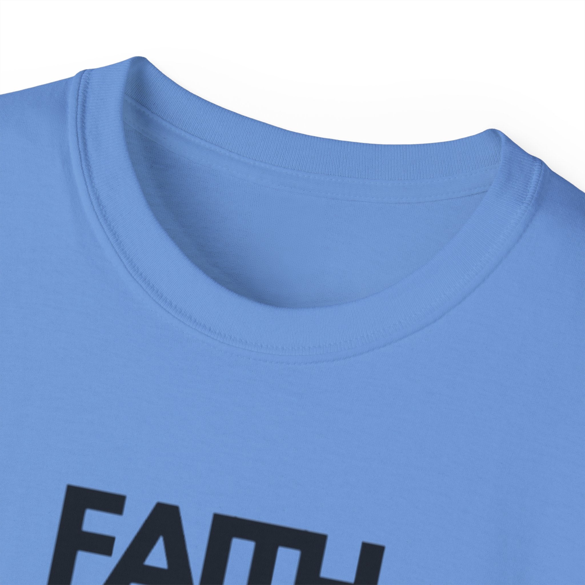 Faith Over Everything Unisex Ultra Cotton Tee | Inspirational Graphic T-Shirt