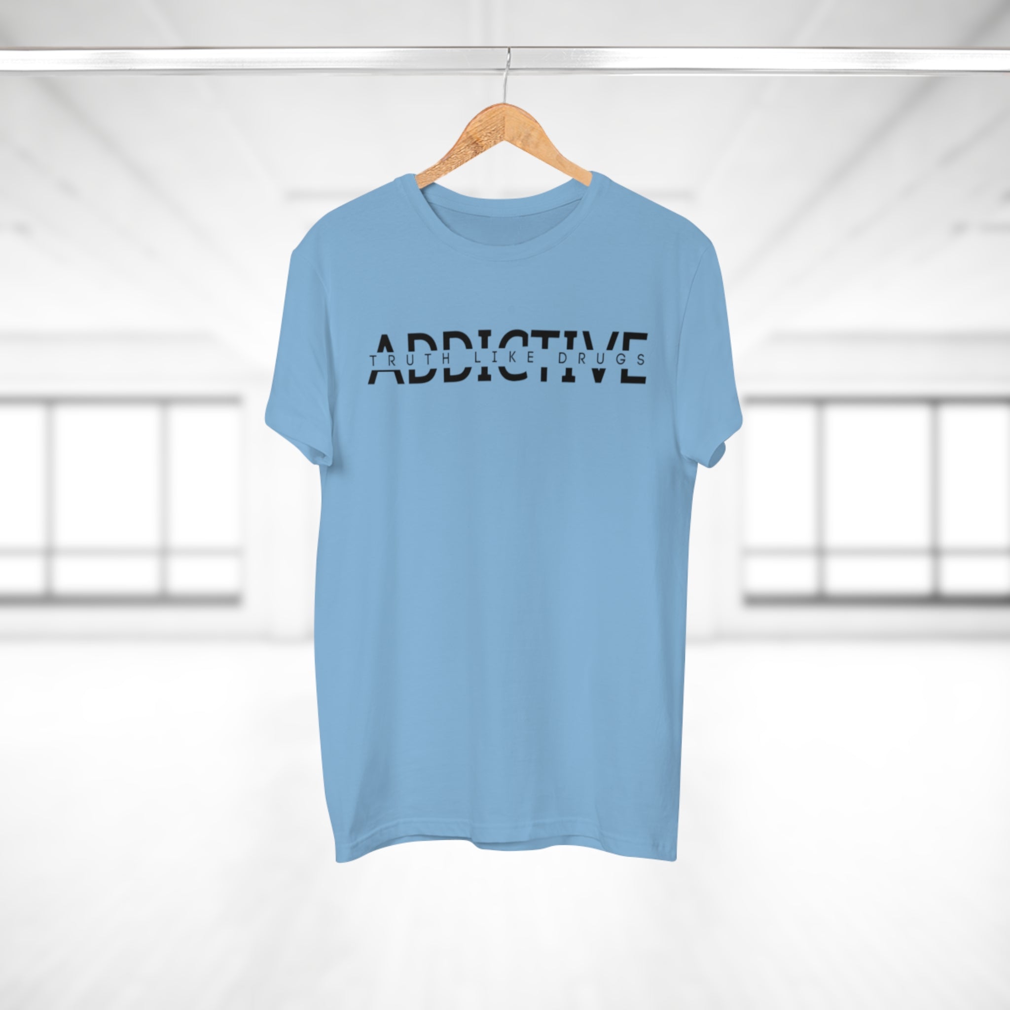 Truth Like Drugs is Addictive | Men's Staple Tee