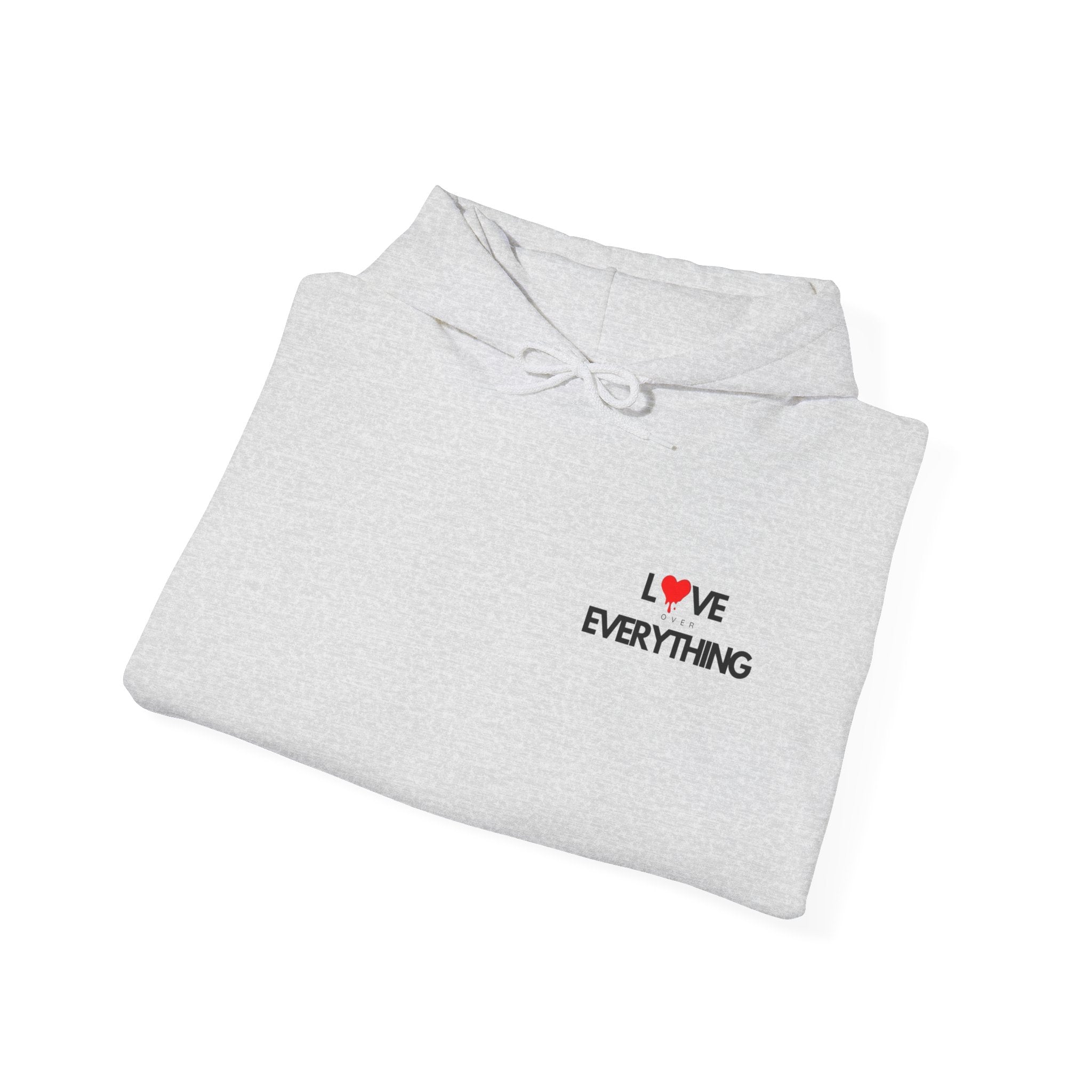 Love over Everything TLD | Unisex Heavy Blend™ Hooded Sweatshirt
