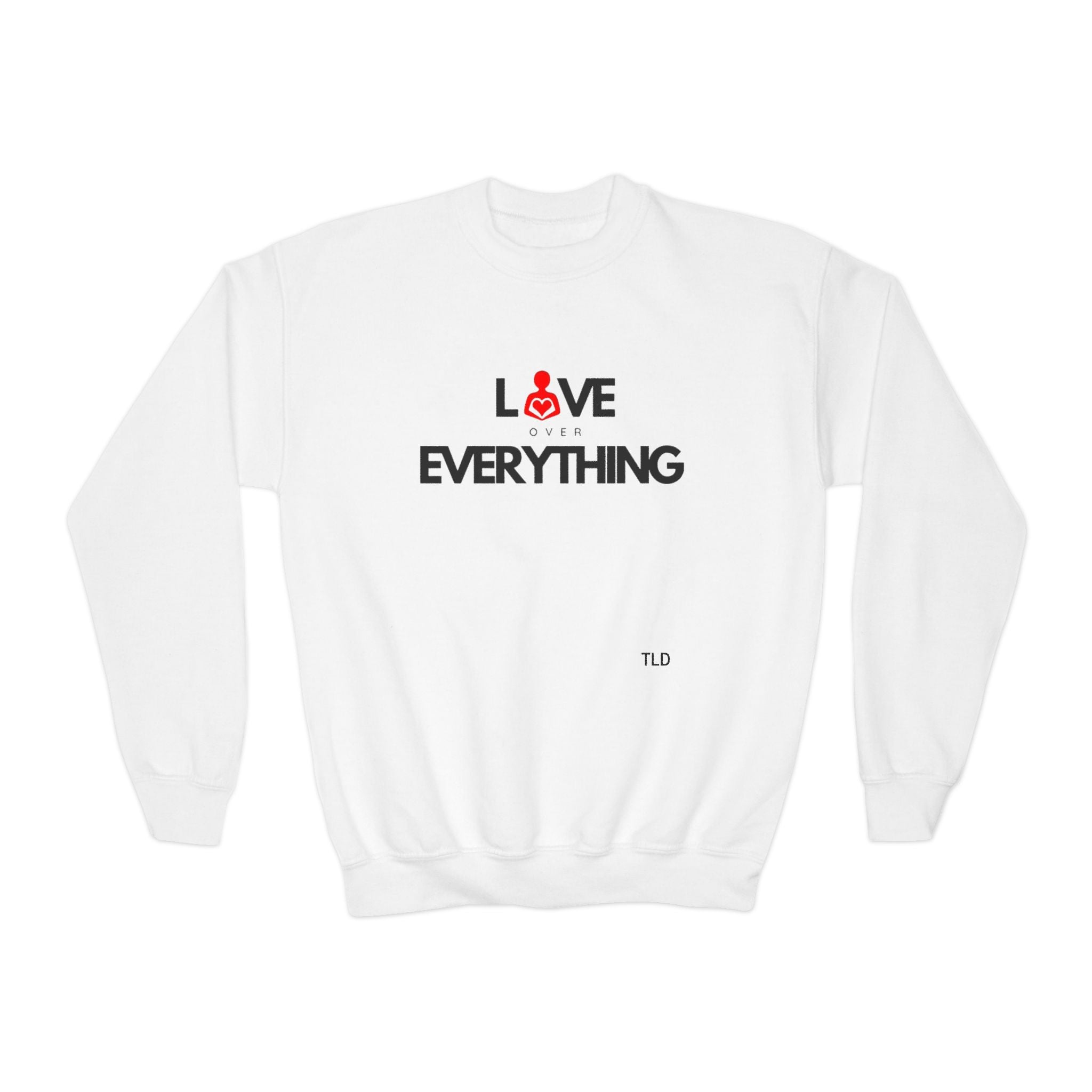 Love Over Everything | Youth Crewneck Sweatshirt