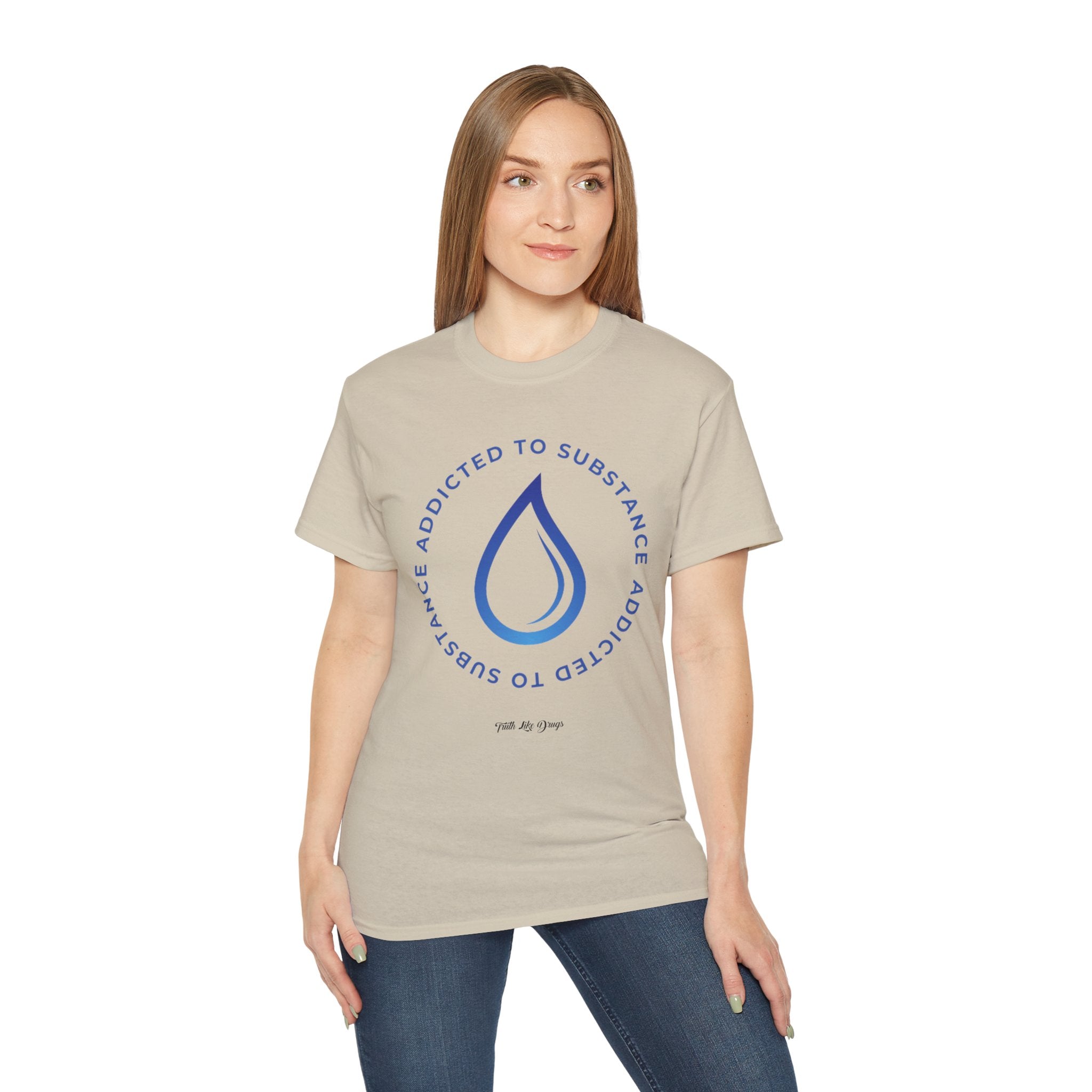 Women's Addicted to Substance Elements Edition (Water ) | Ultra Cotton Tee