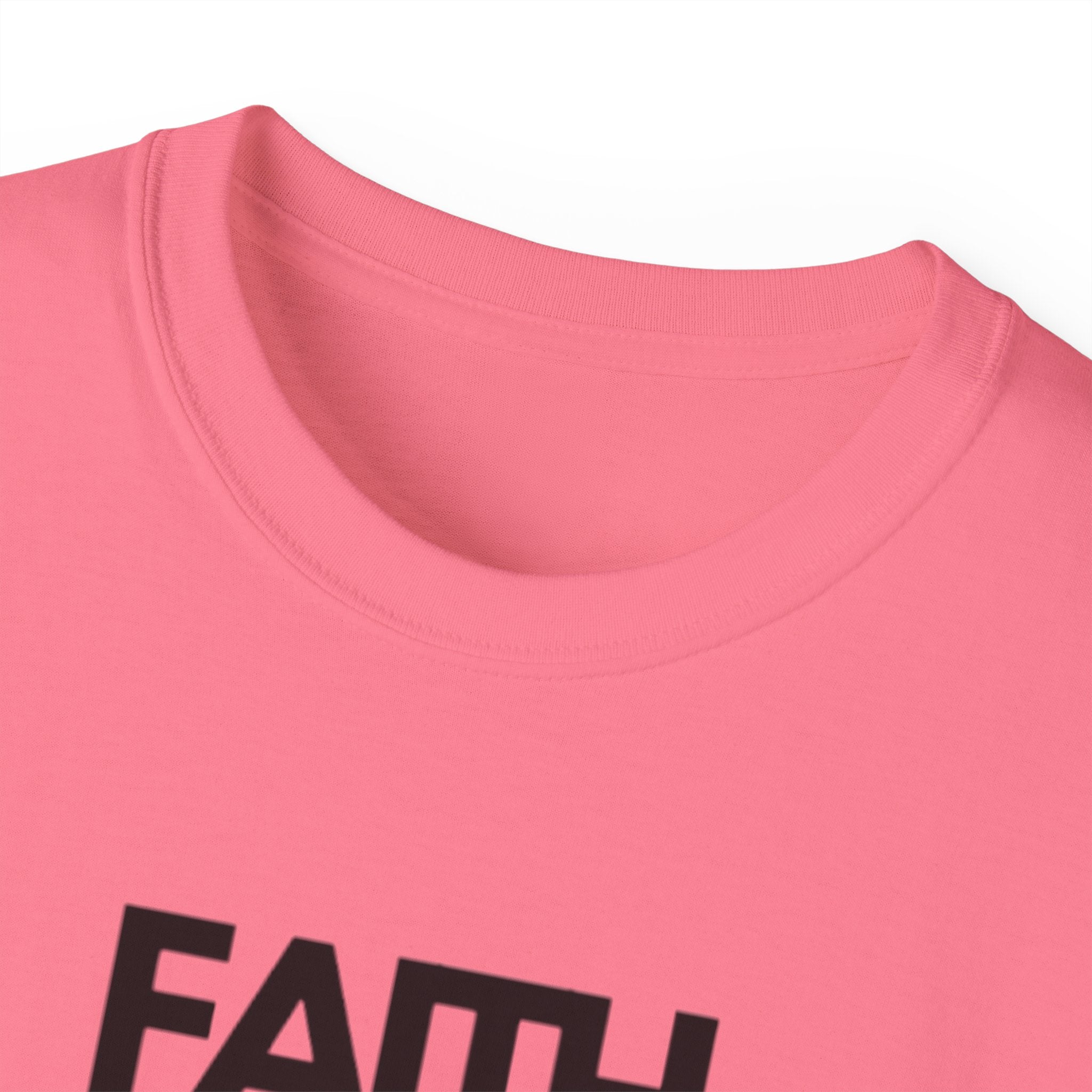 Faith Over Everything Unisex Ultra Cotton Tee | Inspirational Graphic T-Shirt