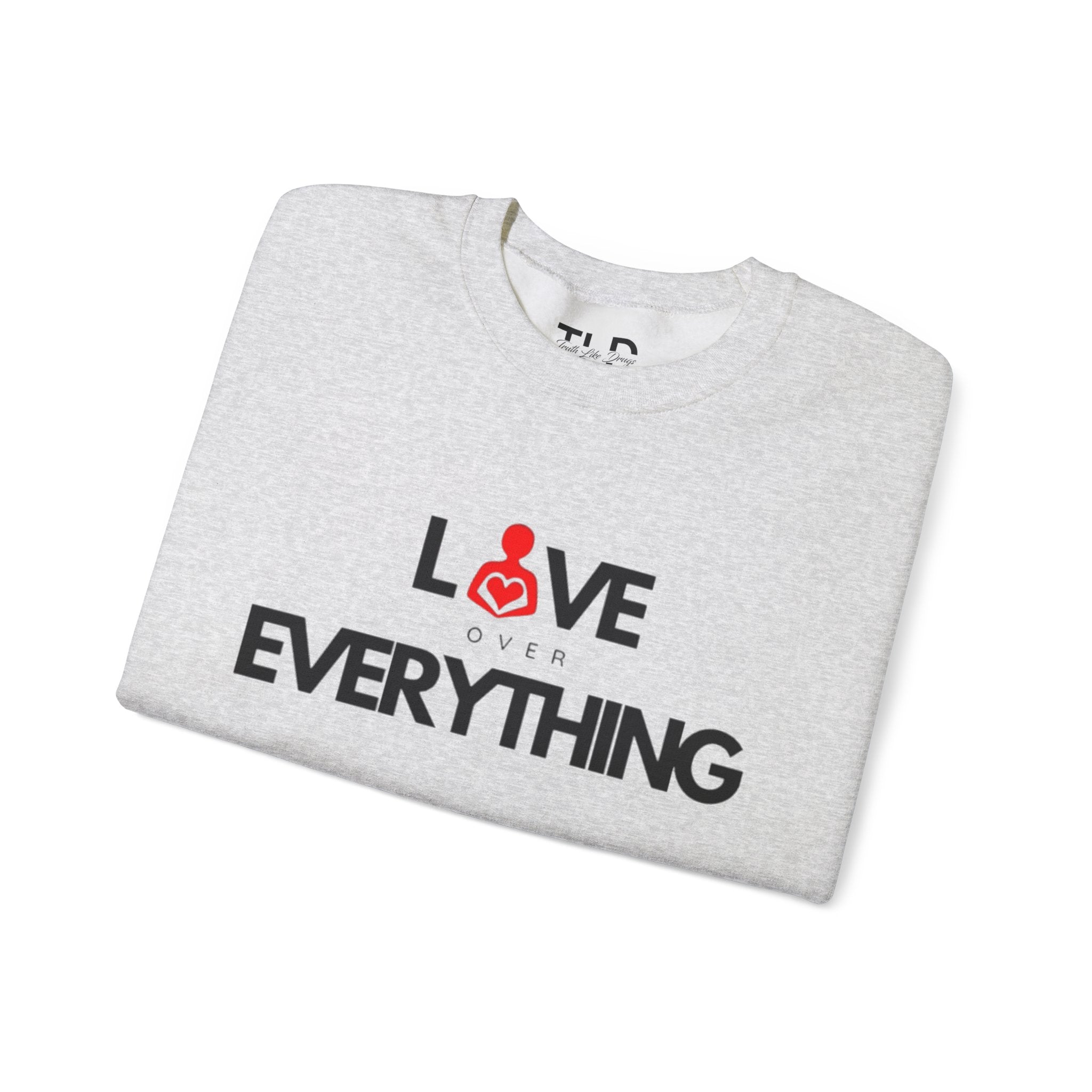 Love Over Everything | Unisex Heavy Blend™ Crewneck Sweatshirt