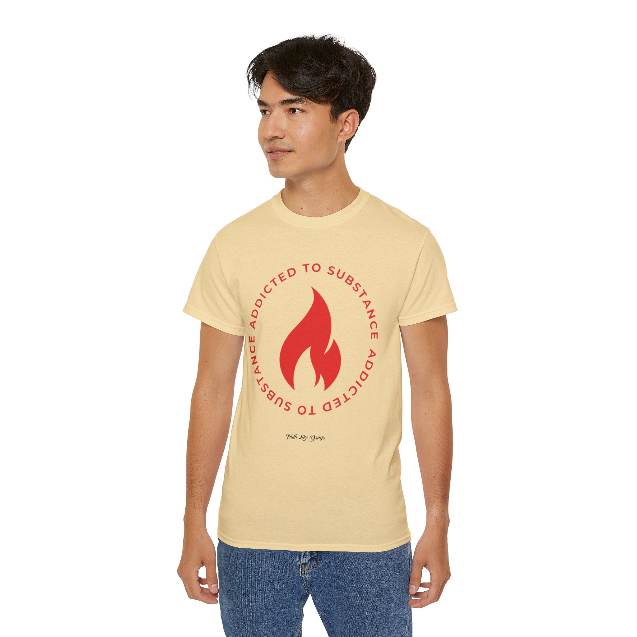 Men's Addicted to Substance Elements Edition (Fire ) | Ultra Cotton Tee