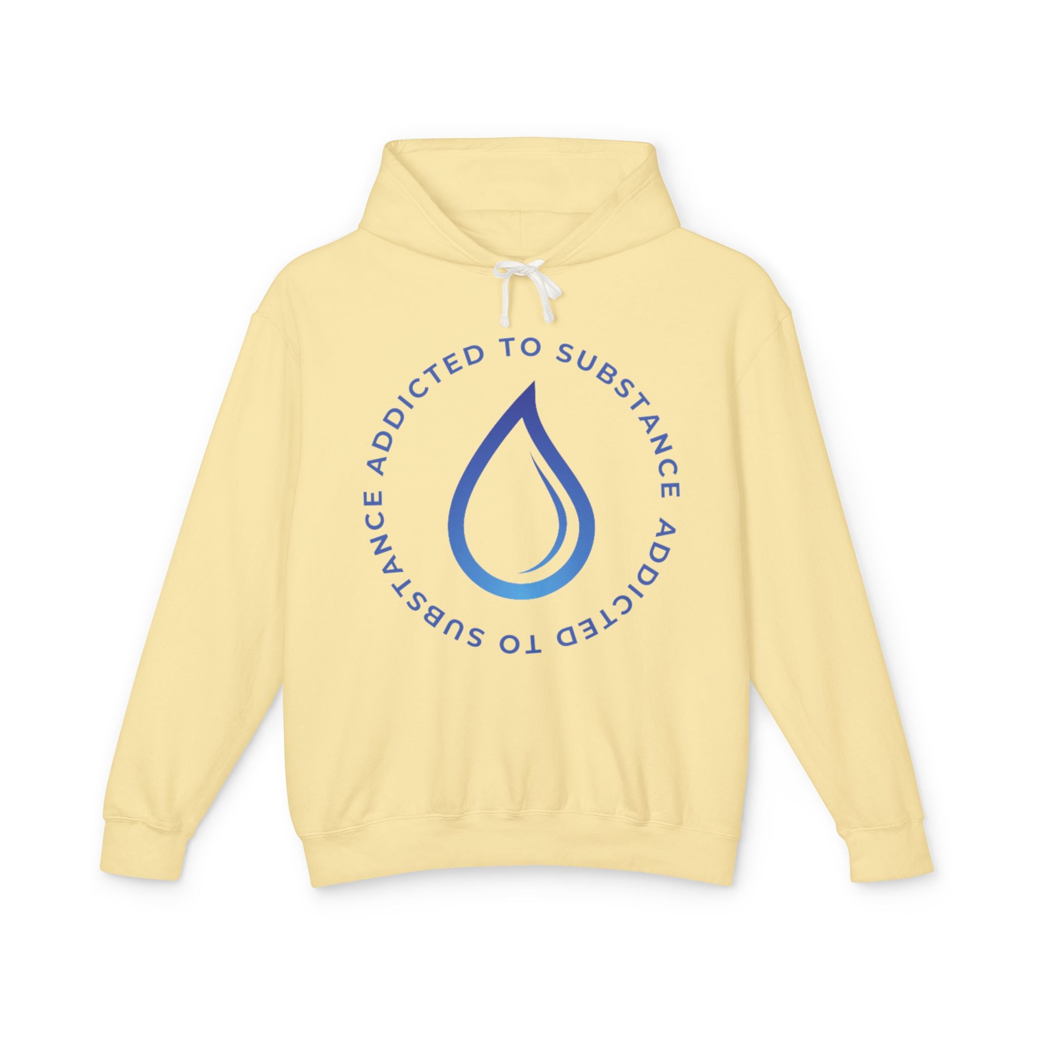 Women's Addicted to Substance Elements Hoodie - Water | Lightweight Hooded Sweatshirt