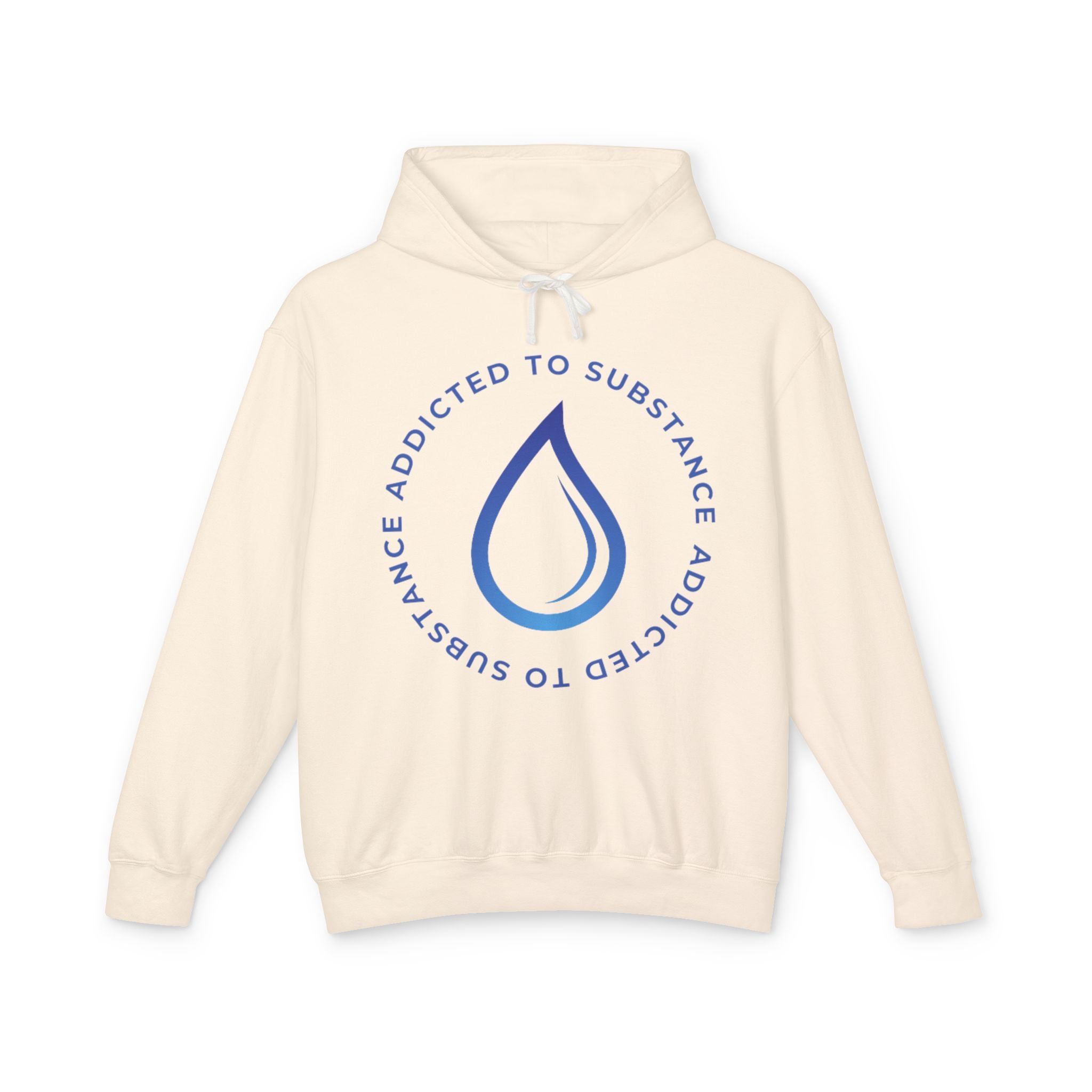 Women's Addicted to Substance Elements Hoodie - Water | Lightweight Hooded Sweatshirt