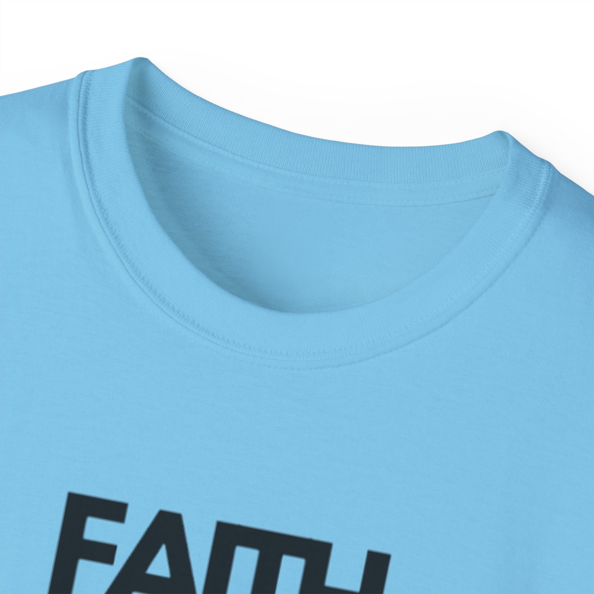 Faith Over Everything Unisex Ultra Cotton Tee | Inspirational Graphic T-Shirt