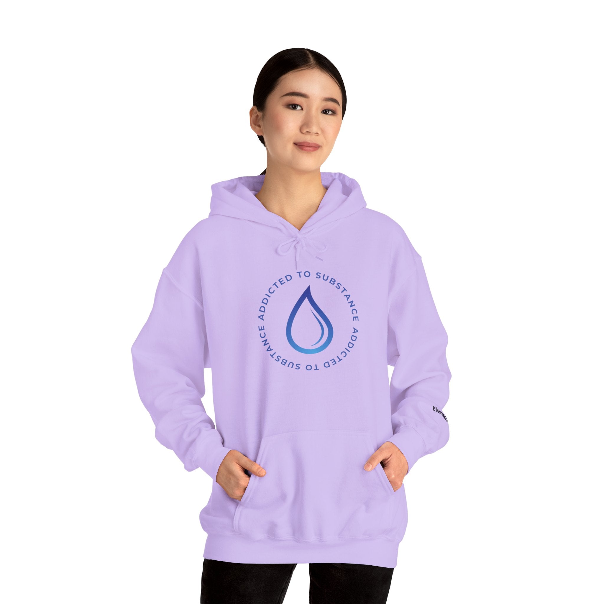 Women's Addicted To Substance Elements 2 Hoodie (Water) | Heavy Blend™ Hooded Sweatshirt