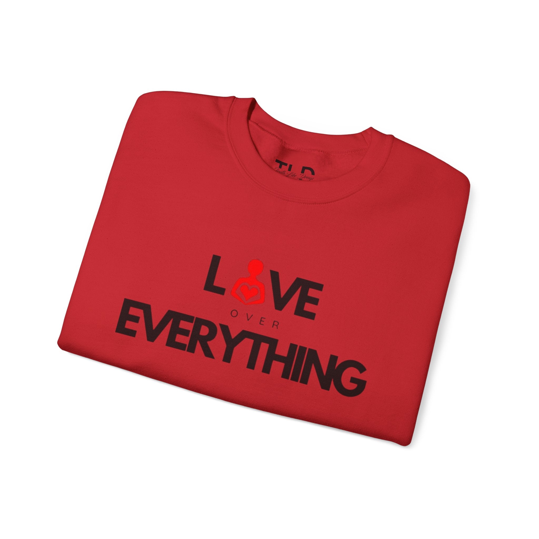 Love Over Everything | Unisex Heavy Blend™ Crewneck Sweatshirt