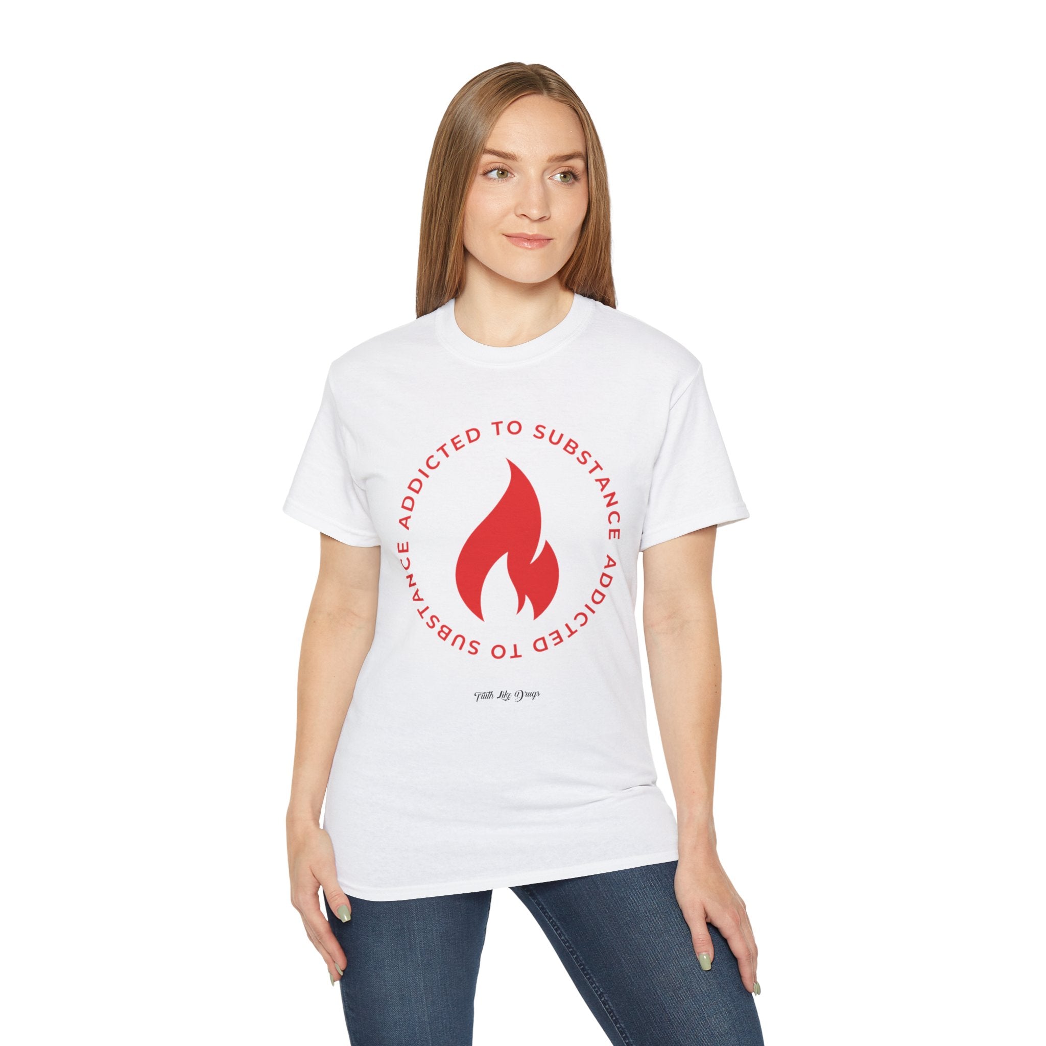Women's Addicted to Substance Elements Edition (Fire ) | Ultra Cotton Tee