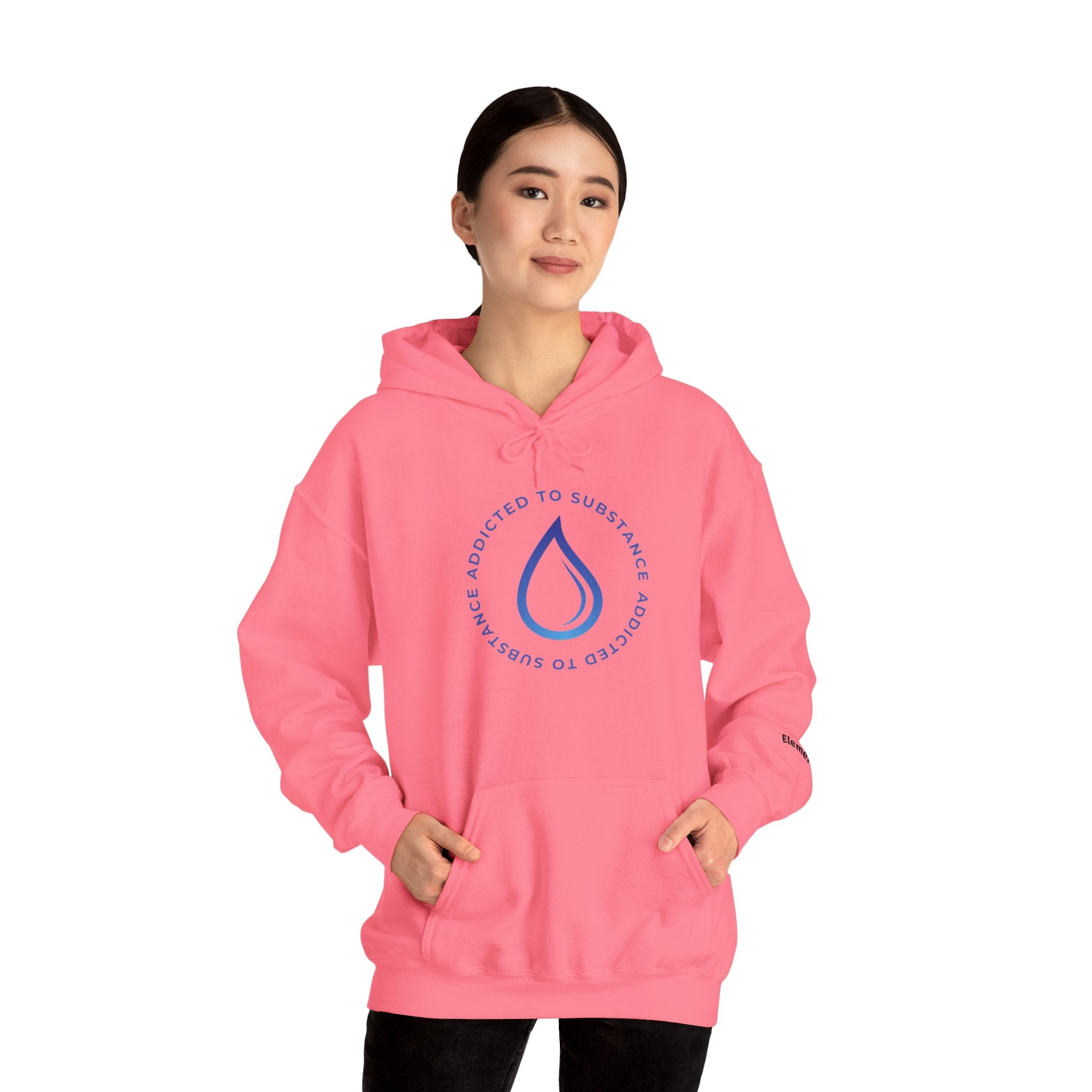 Women's Addicted To Substance Elements 2 Hoodie (Water) | Heavy Blend™ Hooded Sweatshirt