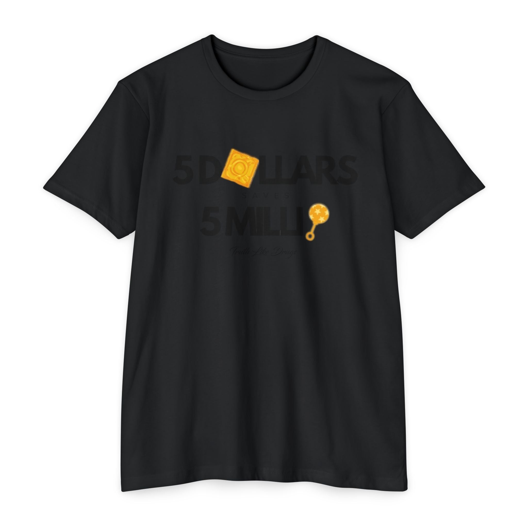 5 Dollars Saves 5 Milli' Men's Jersey T-Shirt