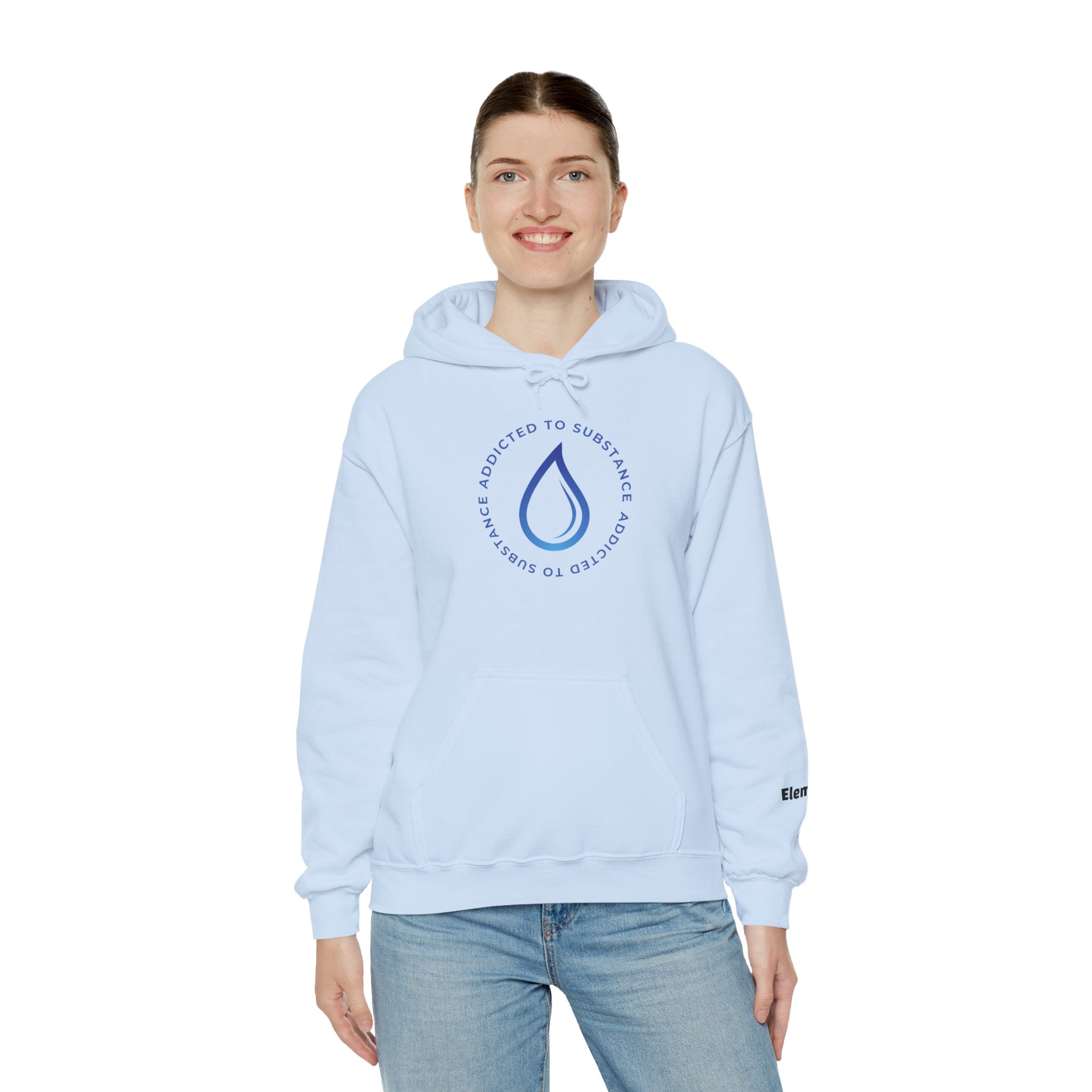Women's Addicted To Substance Elements 2 Hoodie (Water) | Heavy Blend™ Hooded Sweatshirt