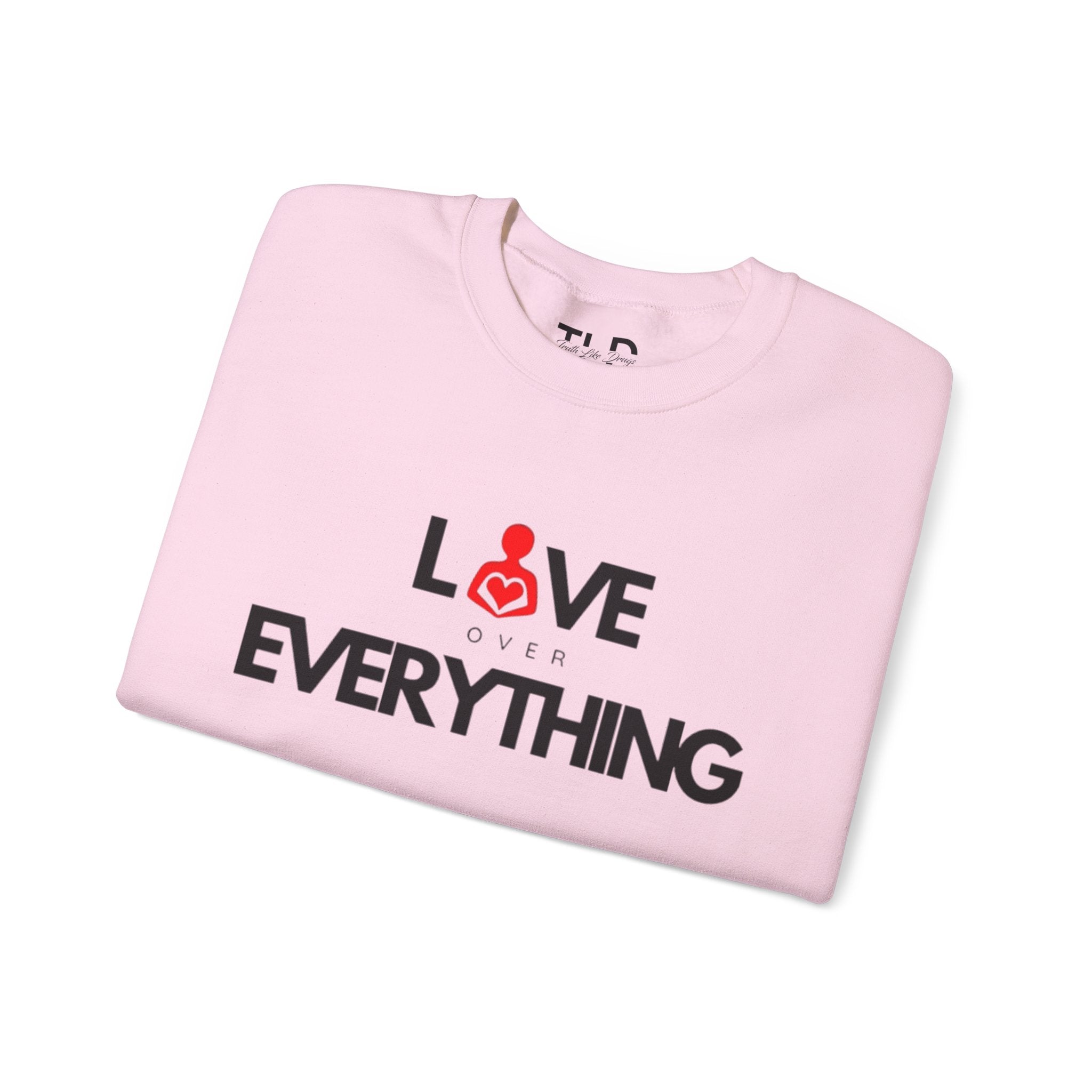 Love Over Everything | Unisex Heavy Blend™ Crewneck Sweatshirt