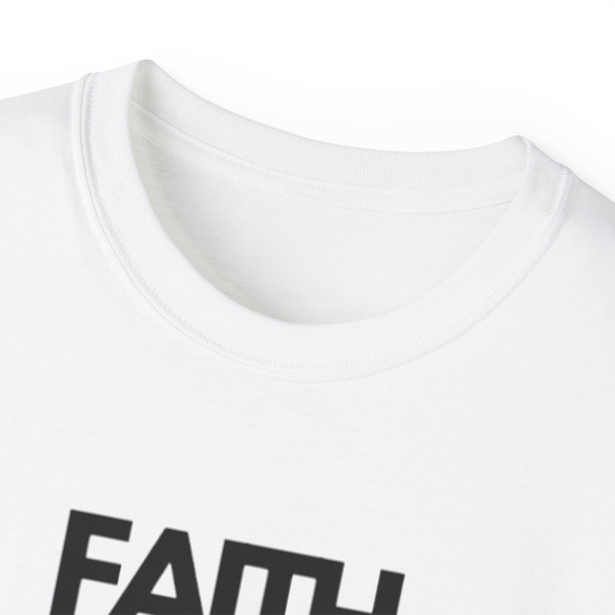 Faith Over Everything Unisex Ultra Cotton Tee | Inspirational Graphic T-Shirt