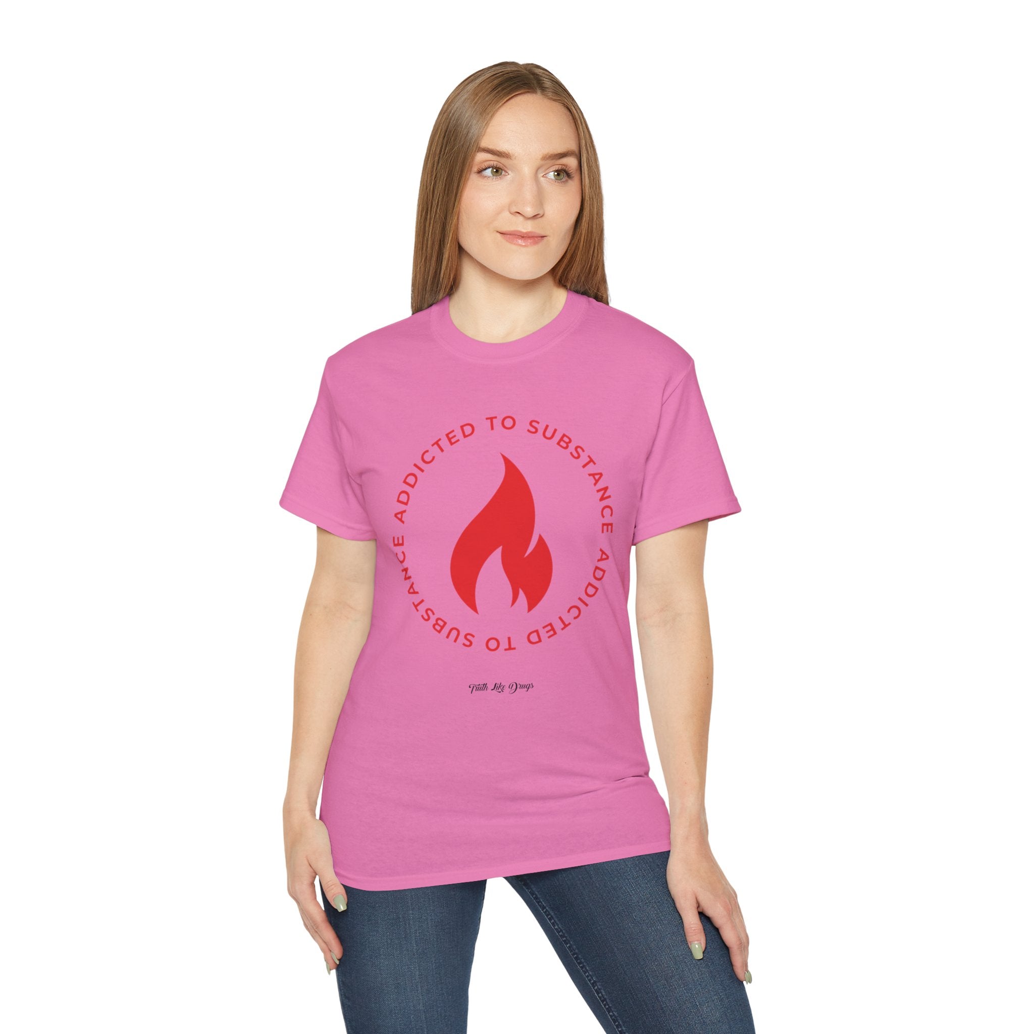 Women's Addicted to Substance Elements Edition (Fire ) | Ultra Cotton Tee