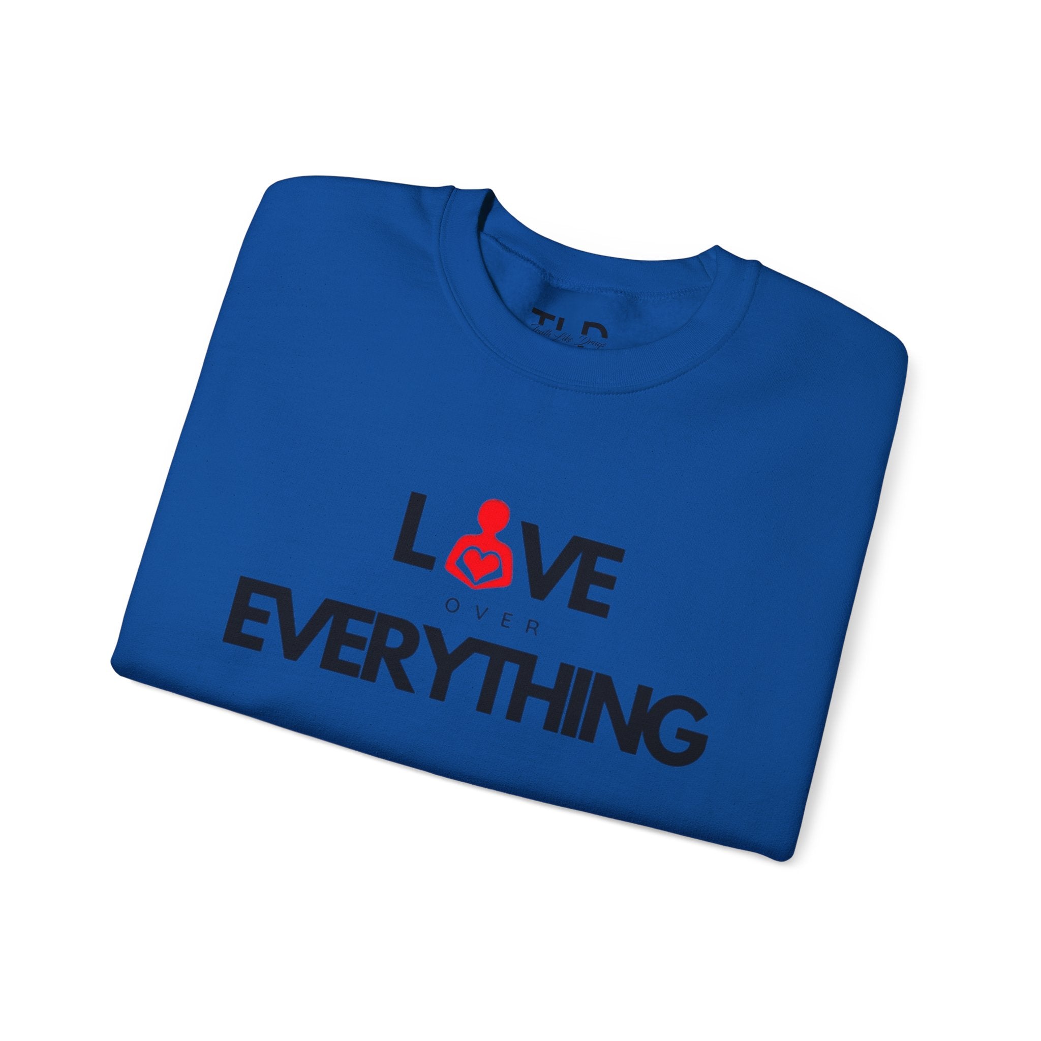 Love Over Everything | Unisex Heavy Blend™ Crewneck Sweatshirt