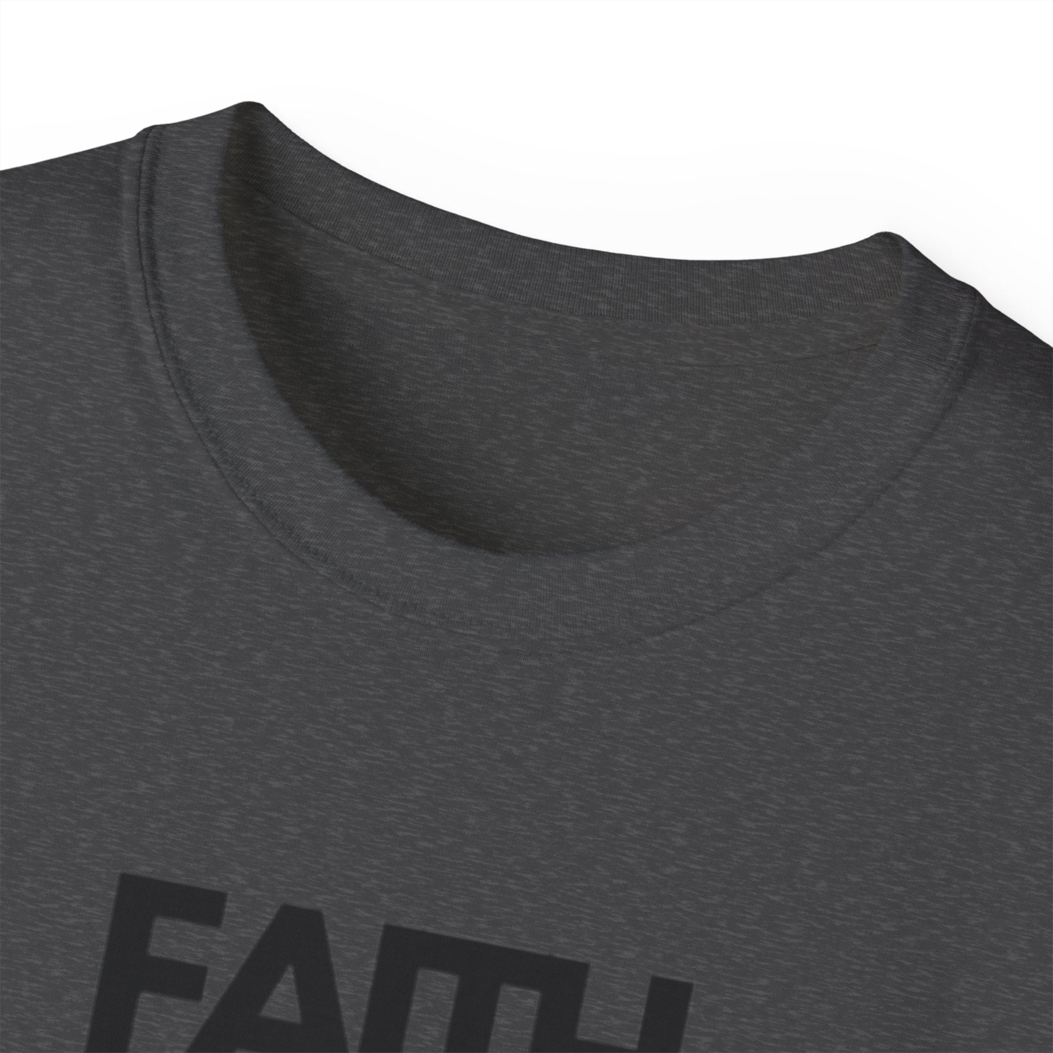 Faith Over Everything Unisex Ultra Cotton Tee | Inspirational Graphic T-Shirt