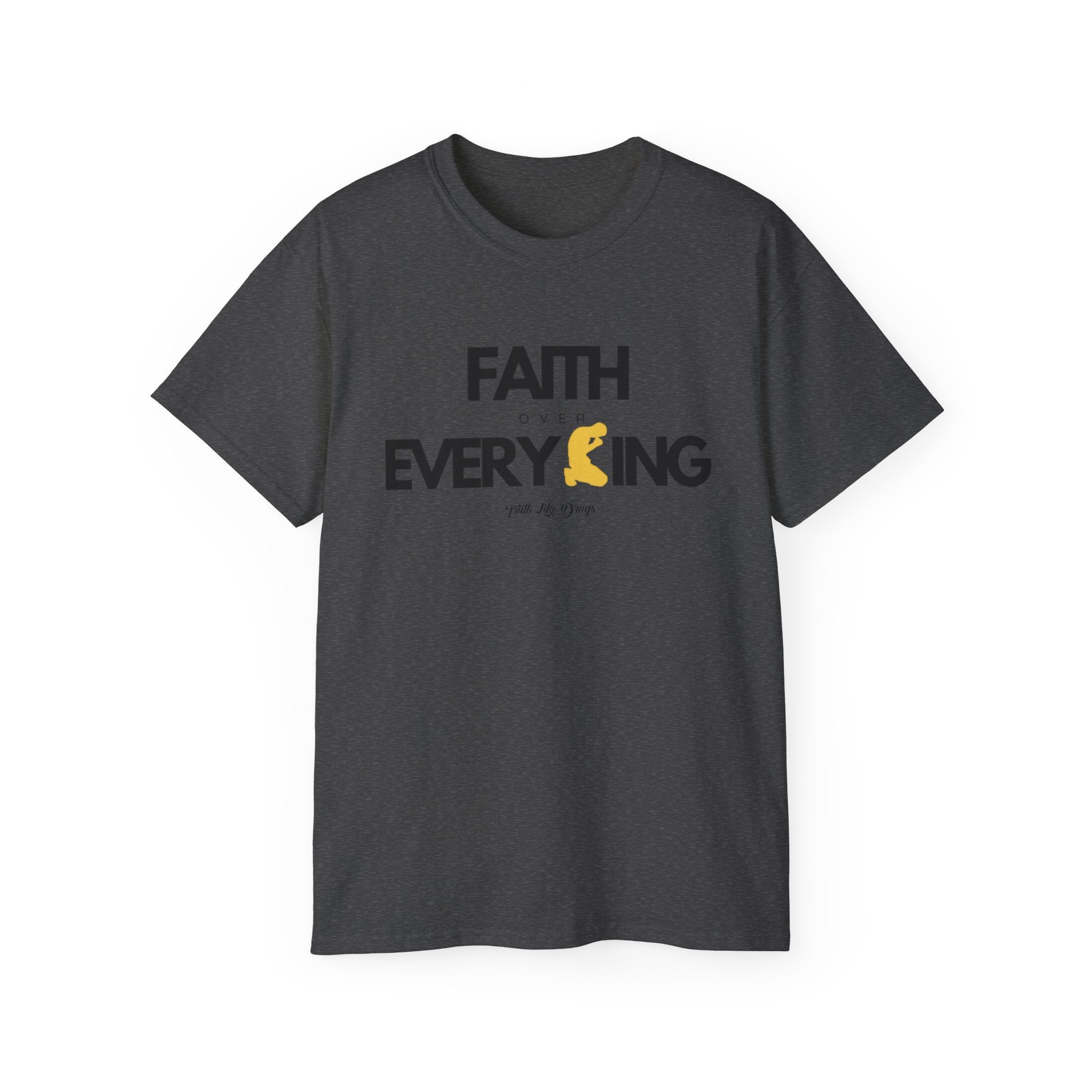 Faith Over Everything Unisex Ultra Cotton Tee | Inspirational Graphic T-Shirt