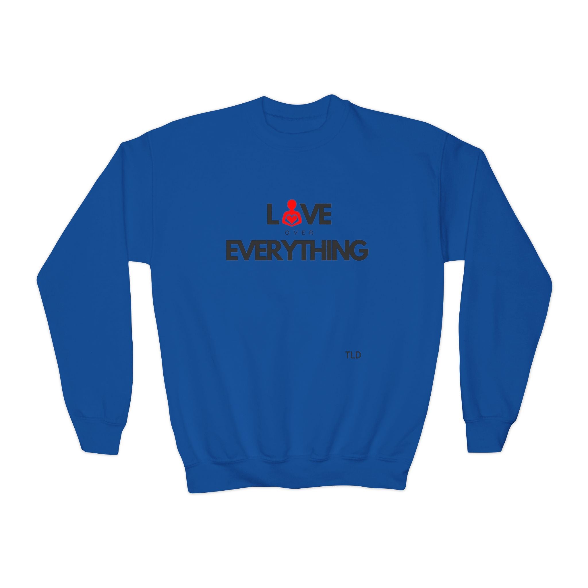Love Over Everything | Youth Crewneck Sweatshirt