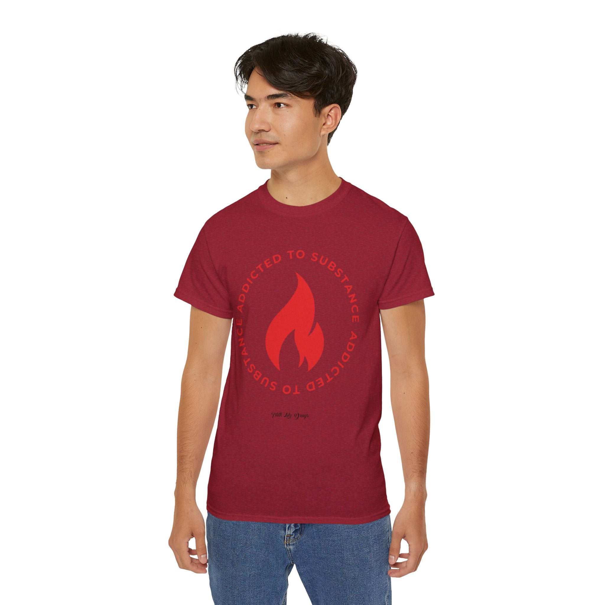 Men's Addicted to Substance Elements Edition (Fire ) | Ultra Cotton Tee