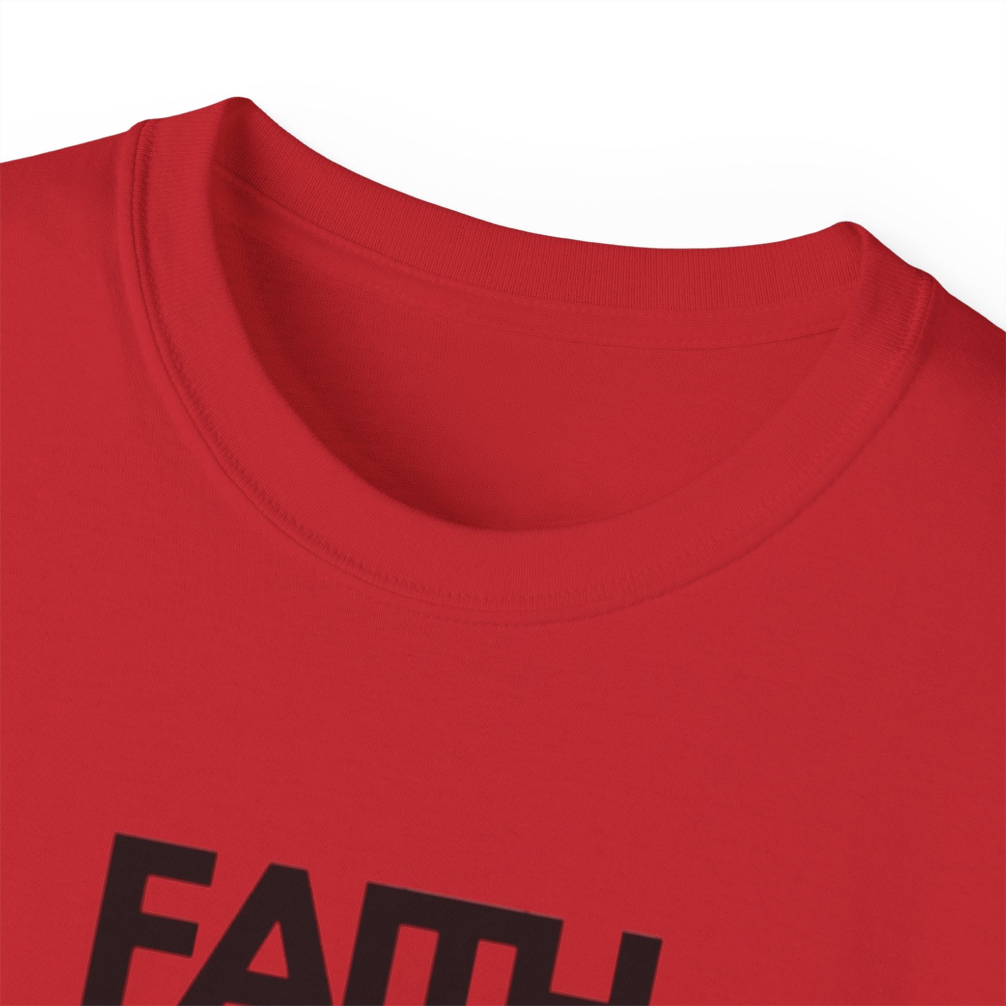 Faith Over Everything Unisex Ultra Cotton Tee | Inspirational Graphic T-Shirt