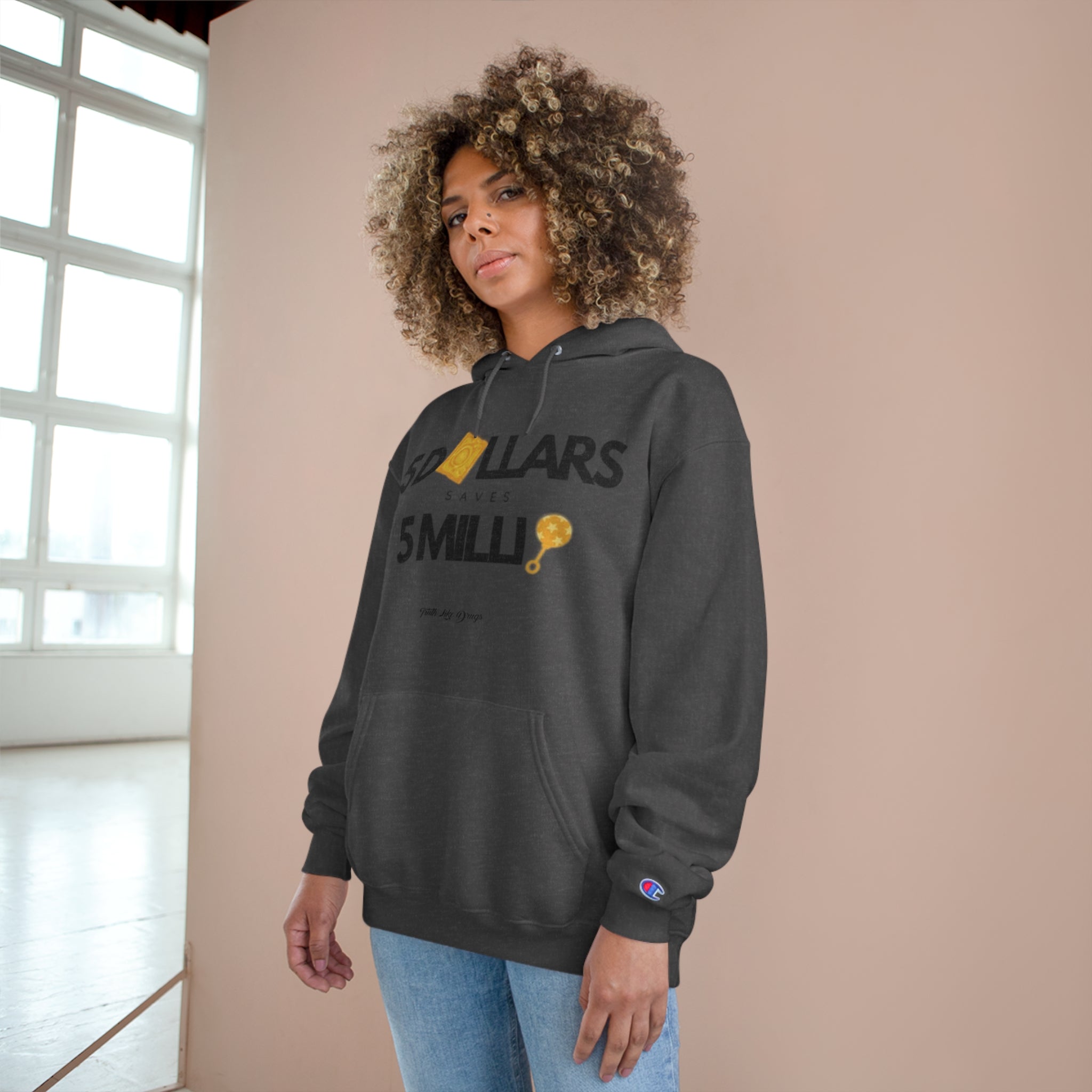 $5 Saves 5 Mill Signature Hoodie | Champion