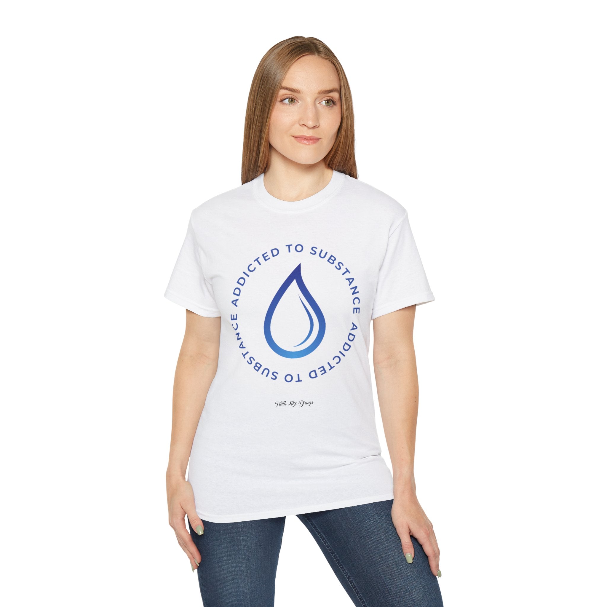 Women's Addicted to Substance Elements Edition (Water ) | Ultra Cotton Tee