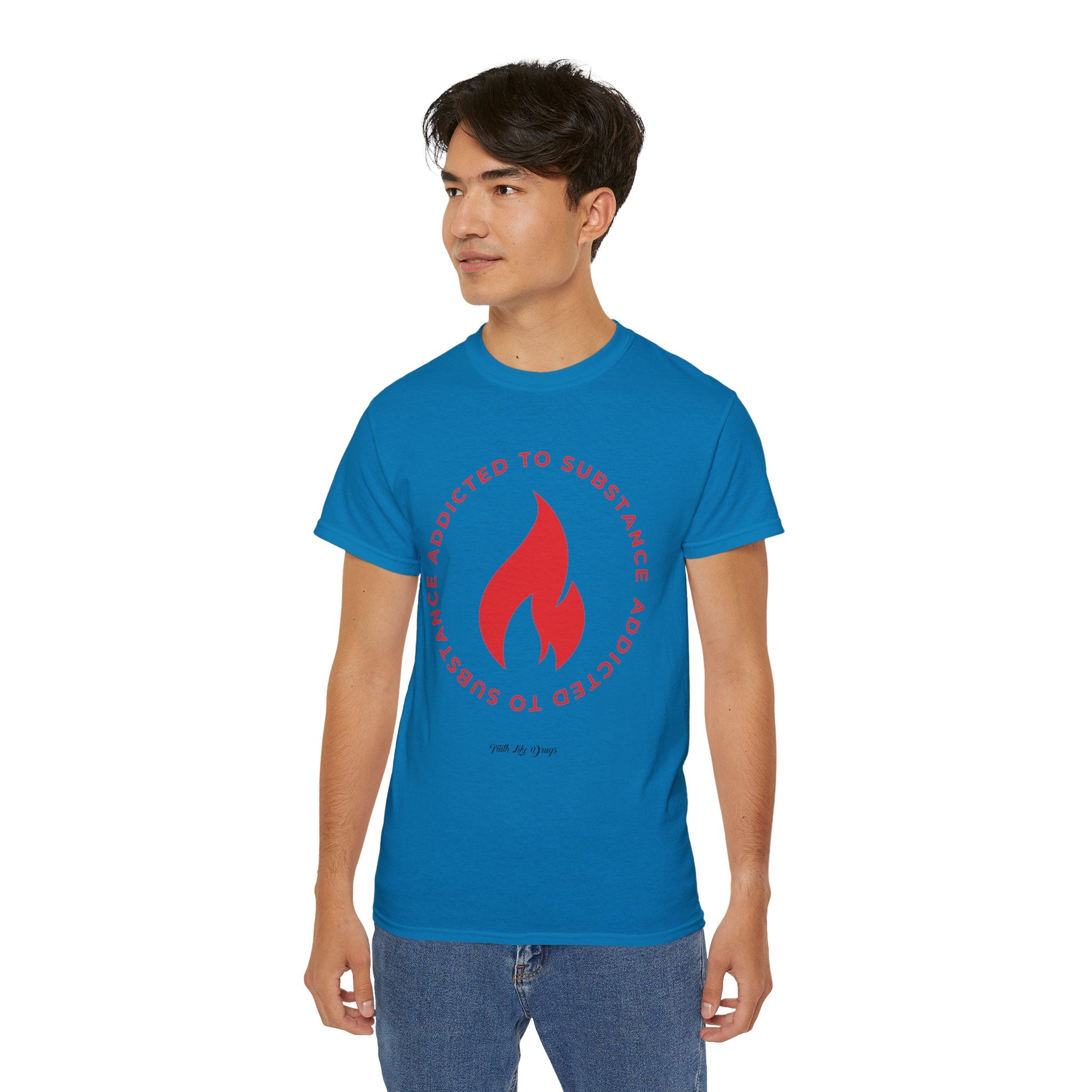 Men's Addicted to Substance Elements Edition (Fire ) | Ultra Cotton Tee