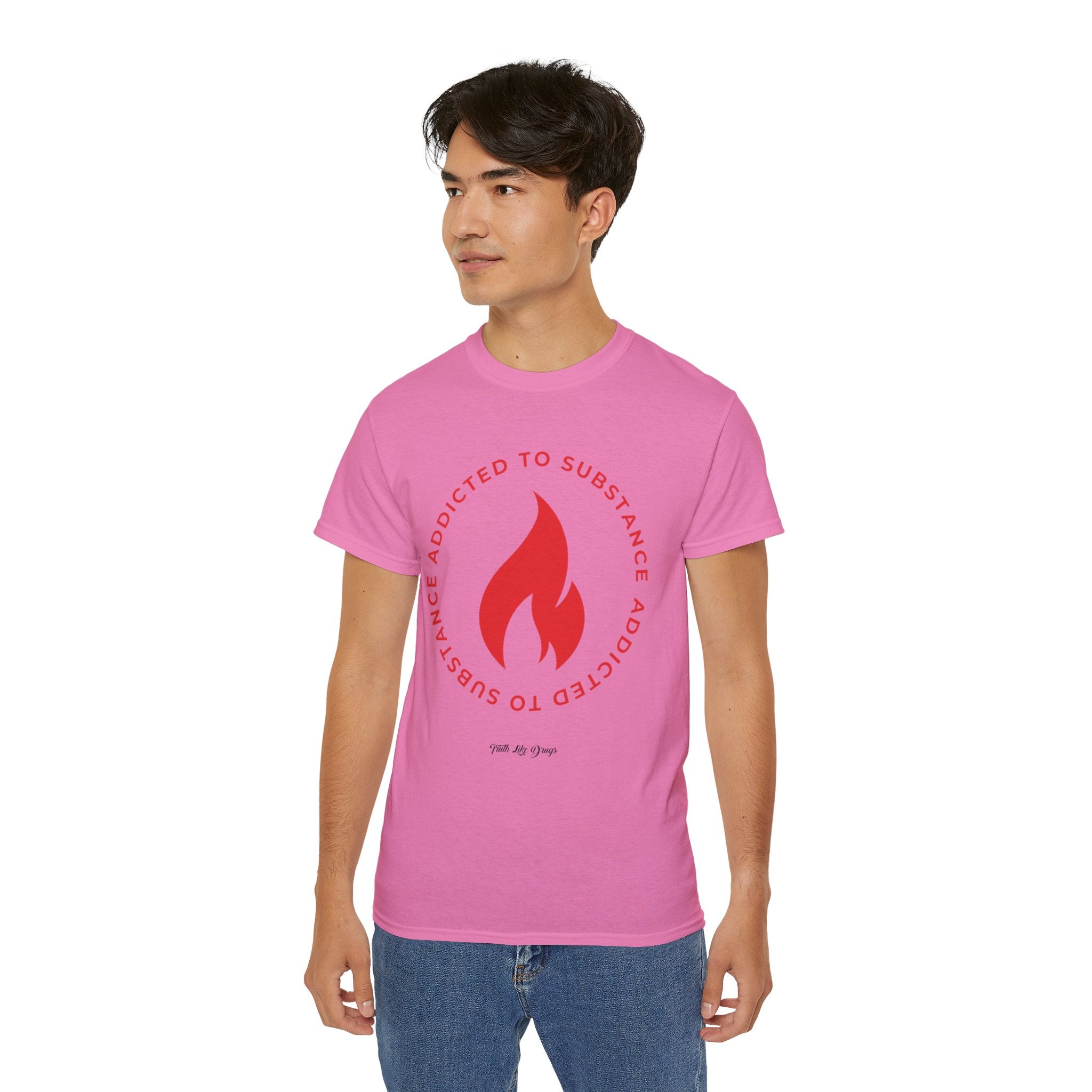 Men's Addicted to Substance Elements Edition (Fire ) | Ultra Cotton Tee