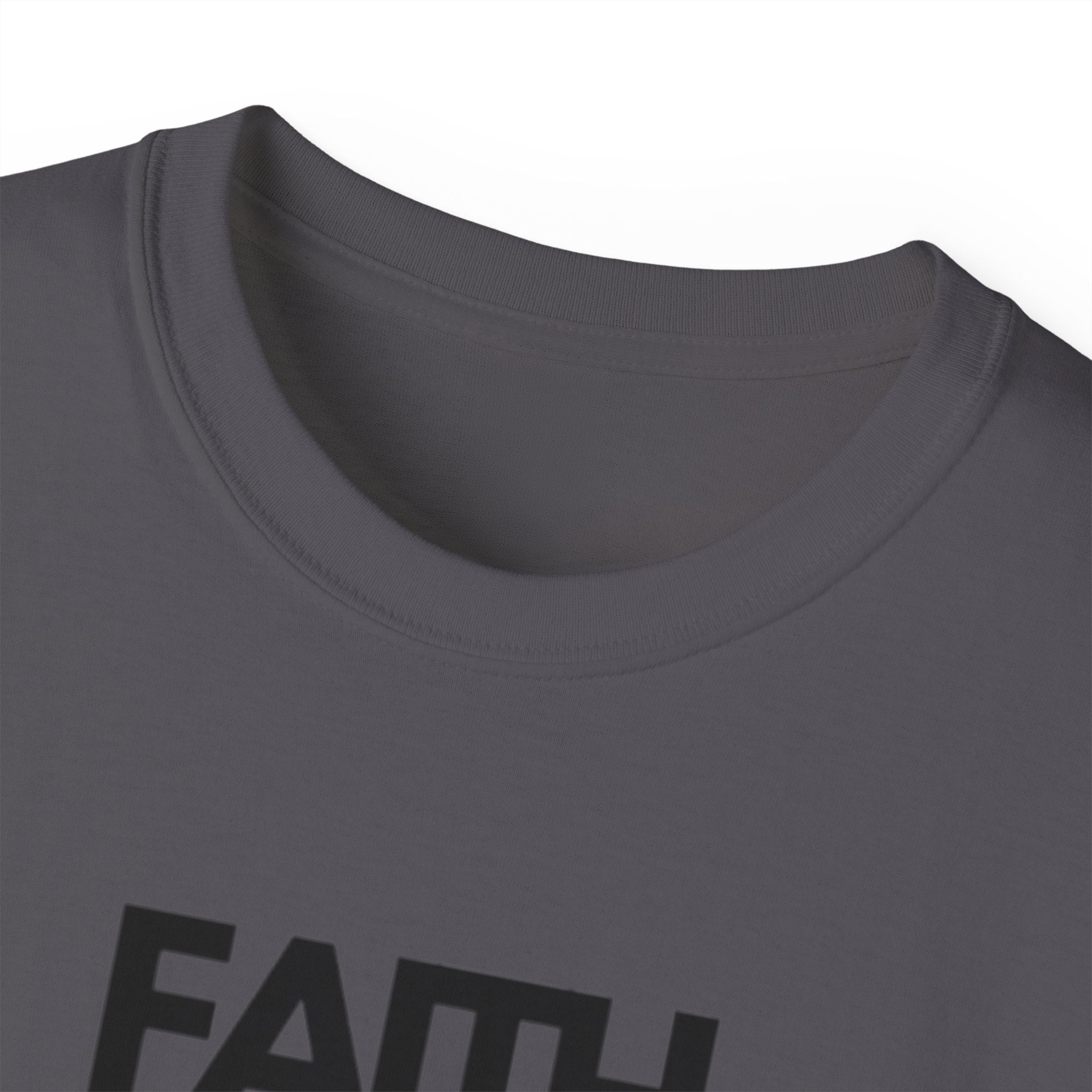 Faith Over Everything Unisex Ultra Cotton Tee | Inspirational Graphic T-Shirt