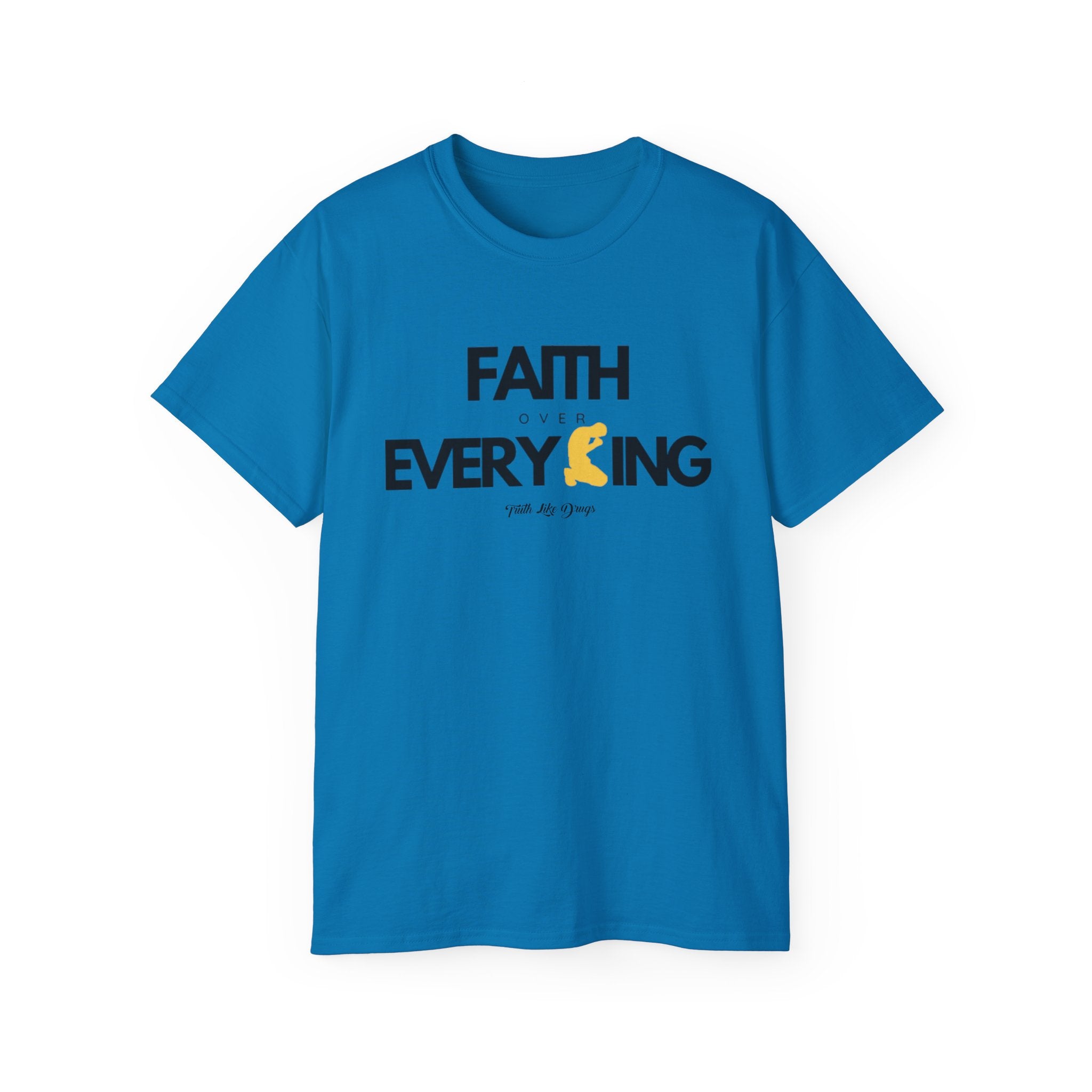 Faith Over Everything Unisex Ultra Cotton Tee | Inspirational Graphic T-Shirt