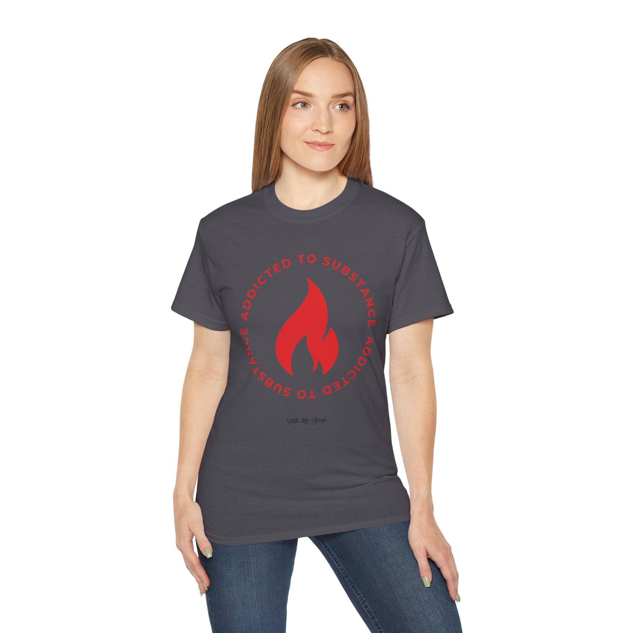 Women's Addicted to Substance Elements Edition (Fire ) | Ultra Cotton Tee