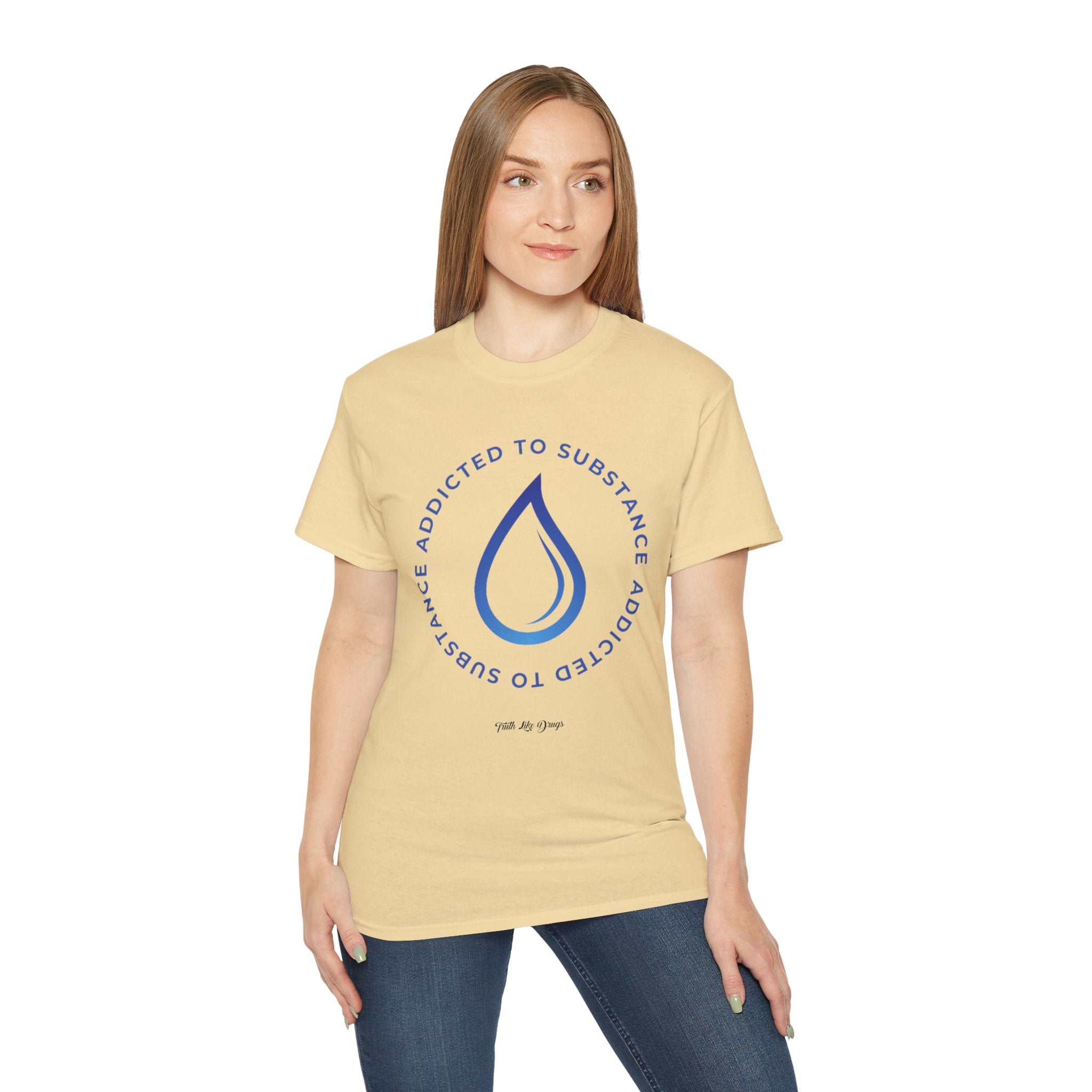Women's Addicted to Substance Elements Edition (Water ) | Ultra Cotton Tee
