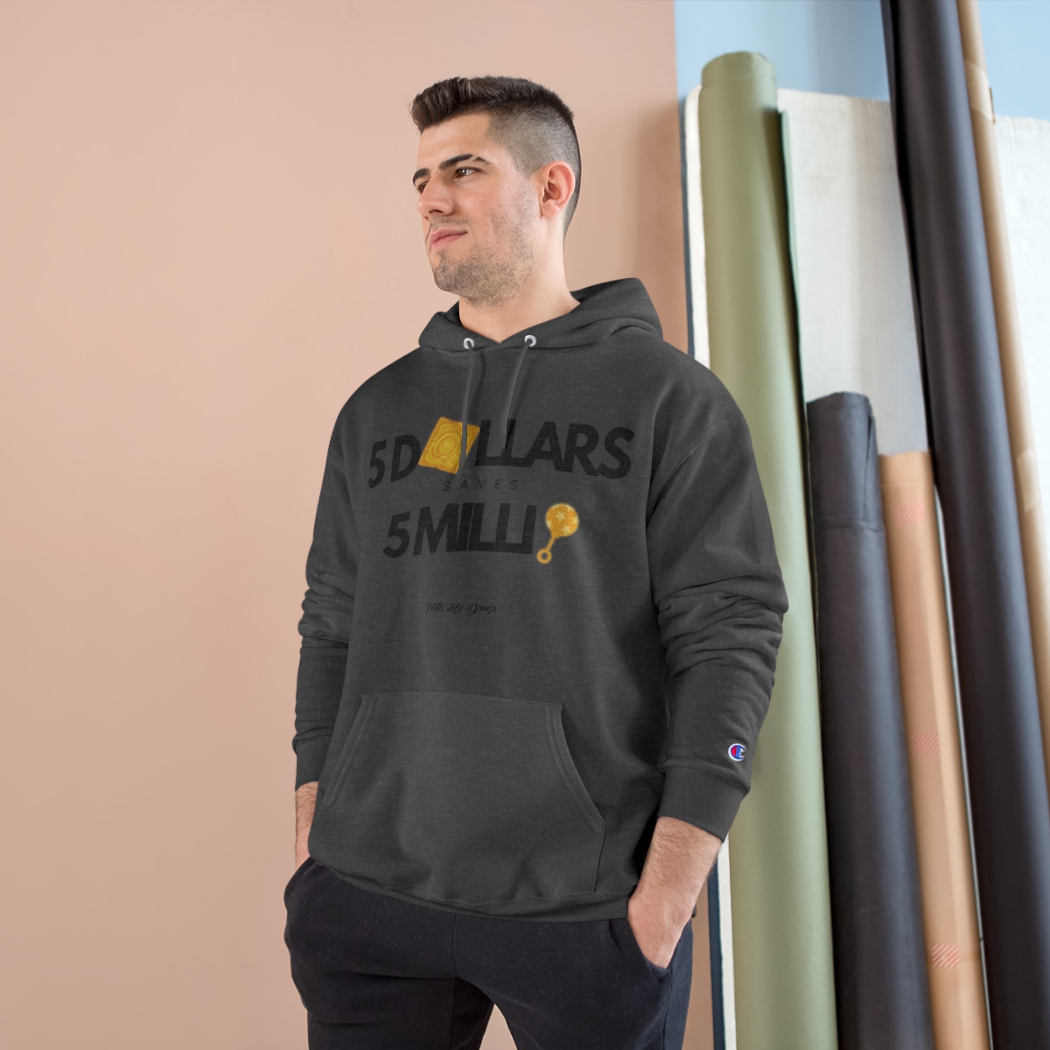 $5 Saves 5 Mill Signature Hoodie | Champion