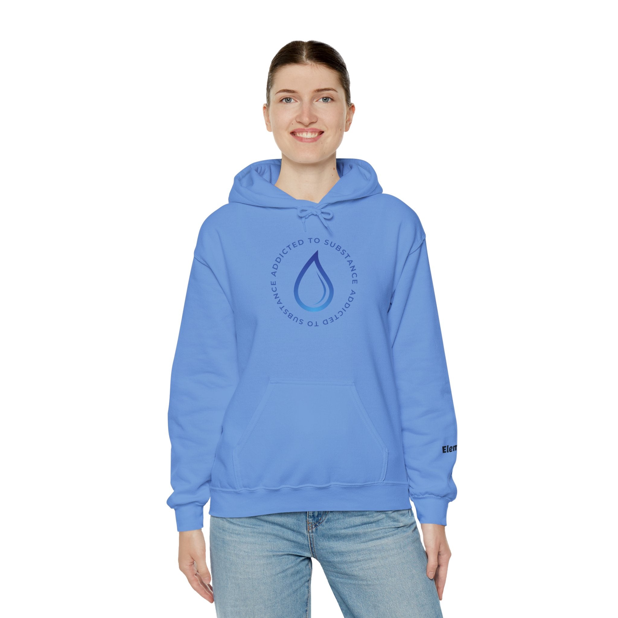 Women's Addicted To Substance Elements 2 Hoodie (Water) | Heavy Blend™ Hooded Sweatshirt