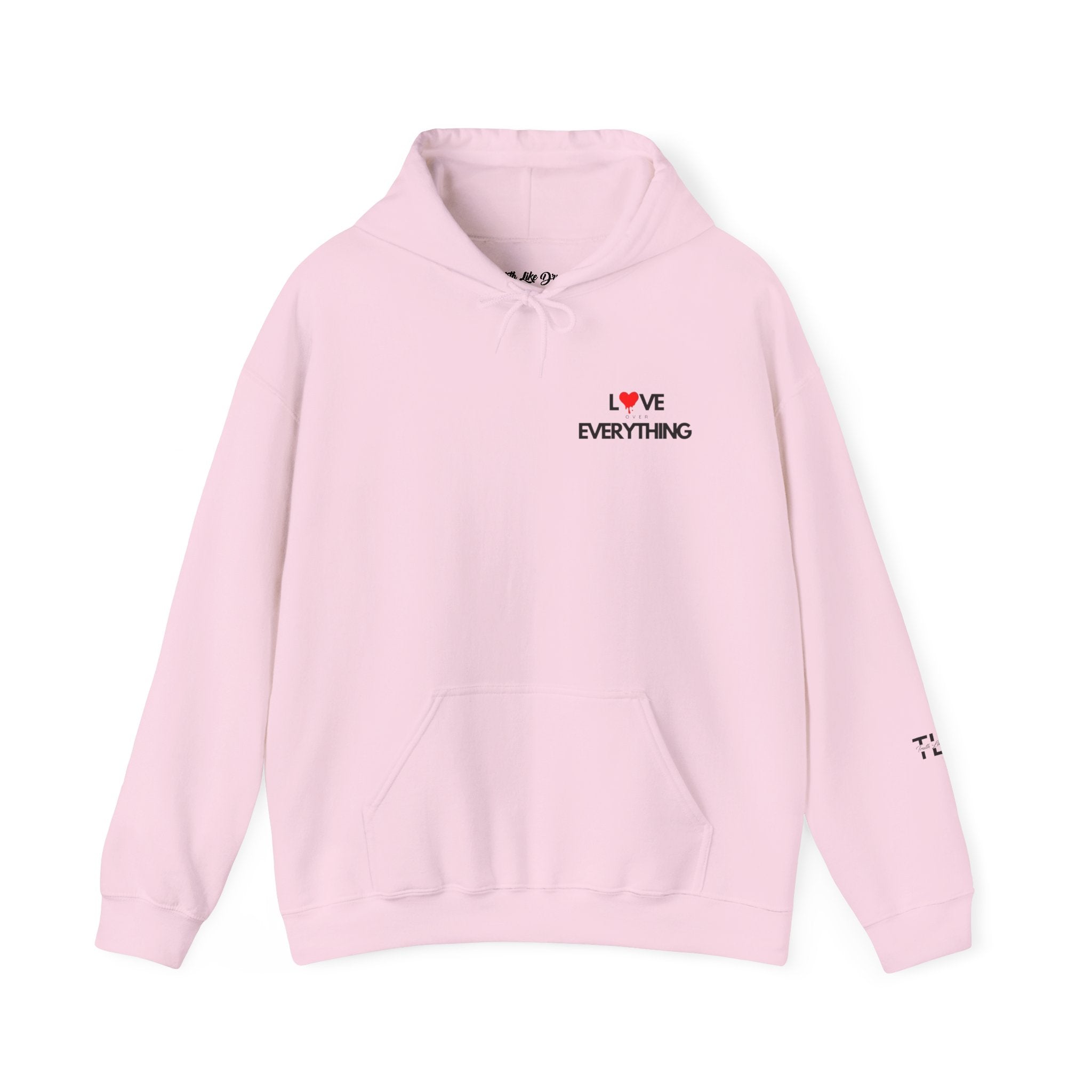 Love over Everything TLD | Unisex Heavy Blend™ Hooded Sweatshirt