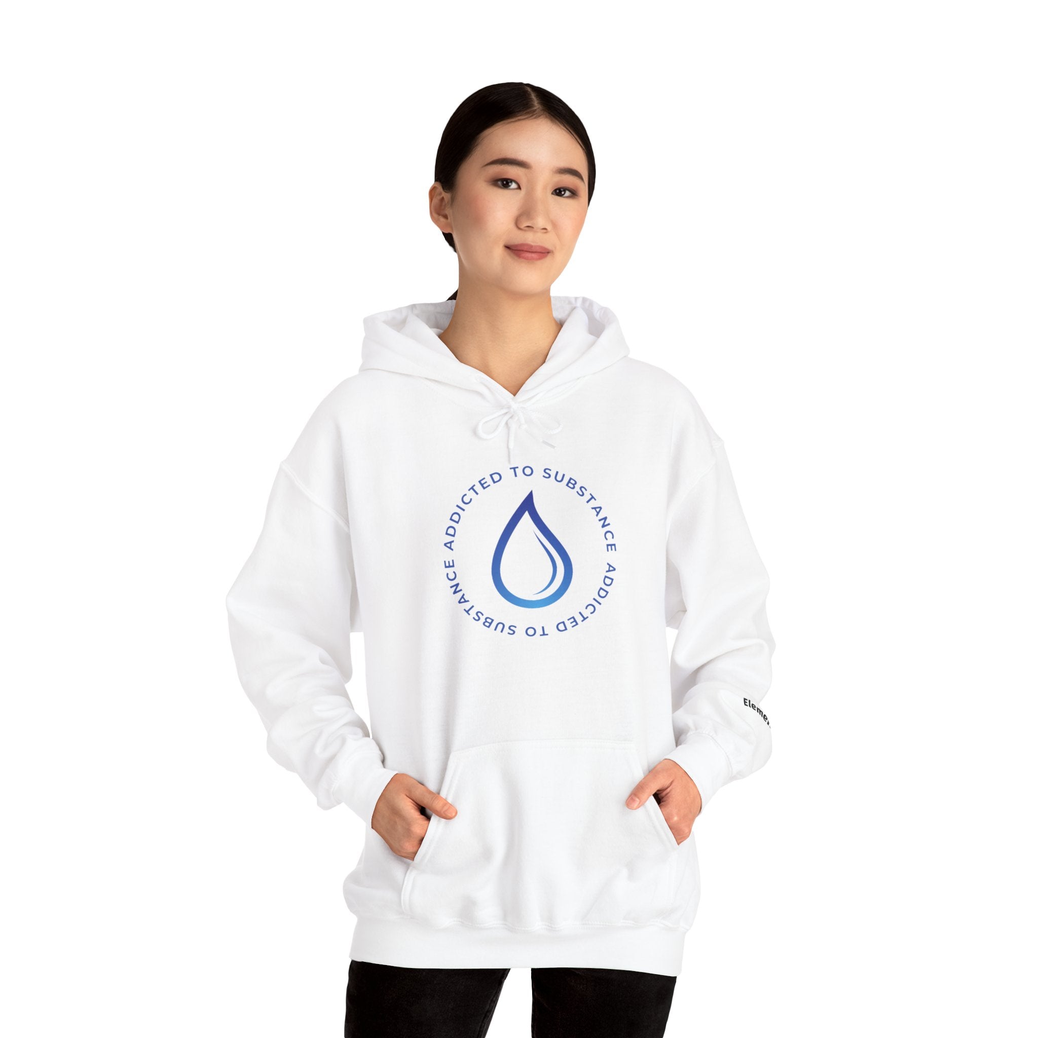 Women's Addicted To Substance Elements 2 Hoodie (Water) | Heavy Blend™ Hooded Sweatshirt