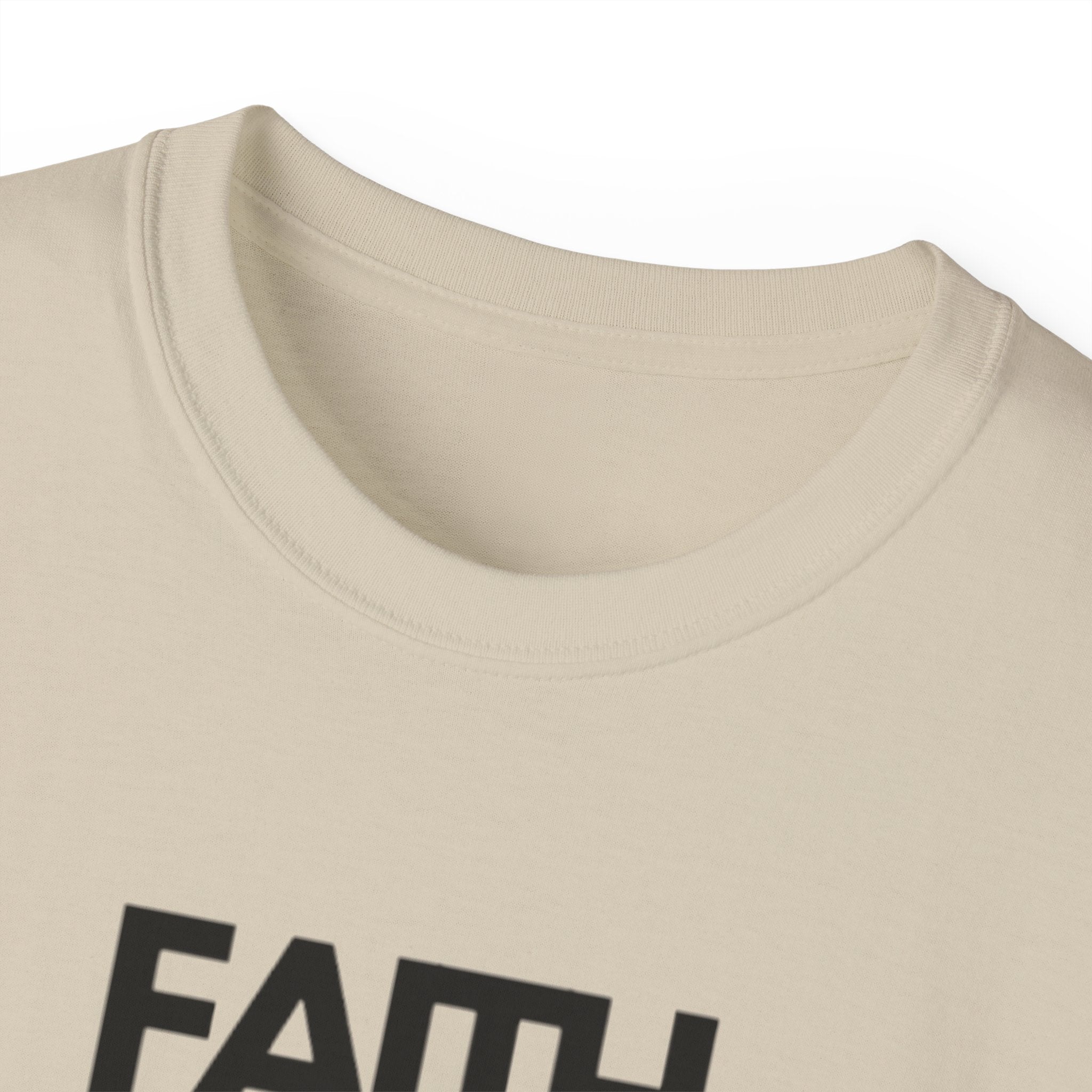 Faith Over Everything Unisex Ultra Cotton Tee | Inspirational Graphic T-Shirt