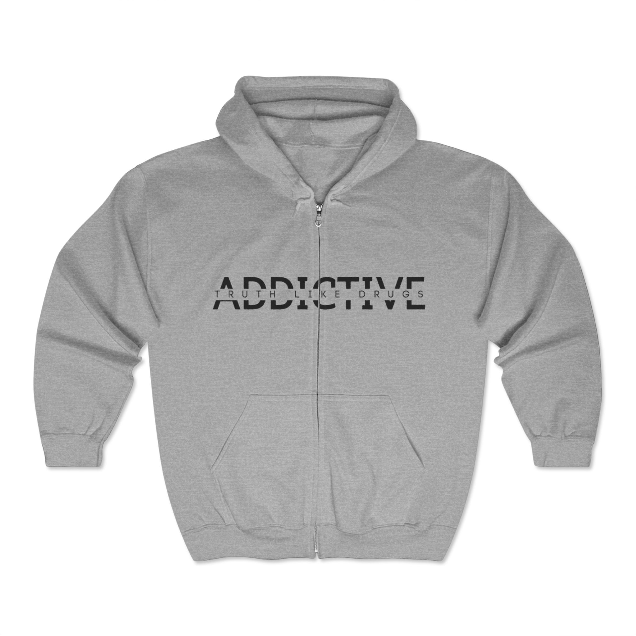 Addictive Unisex Heavy Blend™ Full Zip Hooded Sweatshirt
