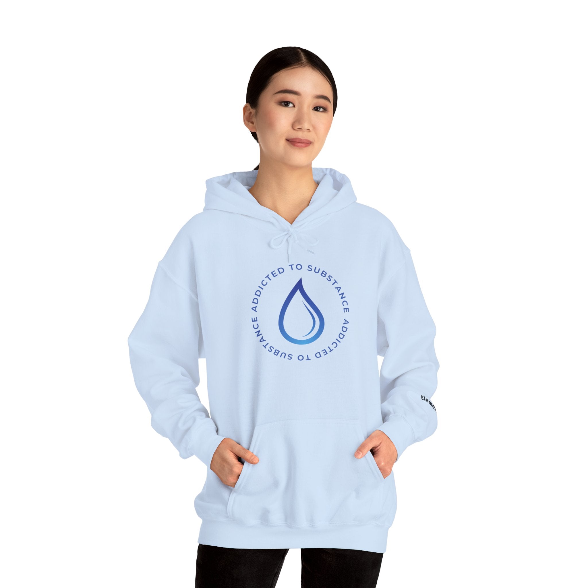 Women's Addicted To Substance Elements 2 Hoodie (Water) | Heavy Blend™ Hooded Sweatshirt